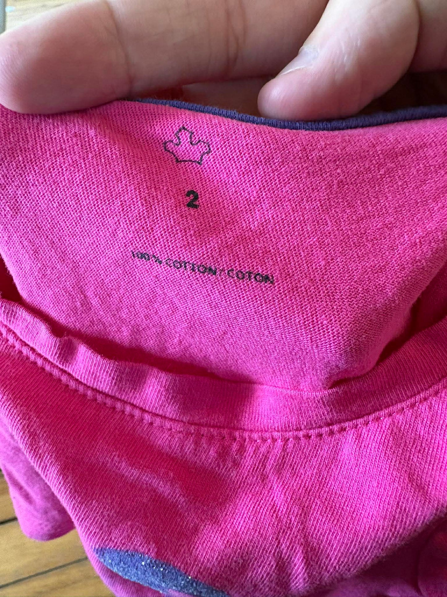 t-shirt 2 ans