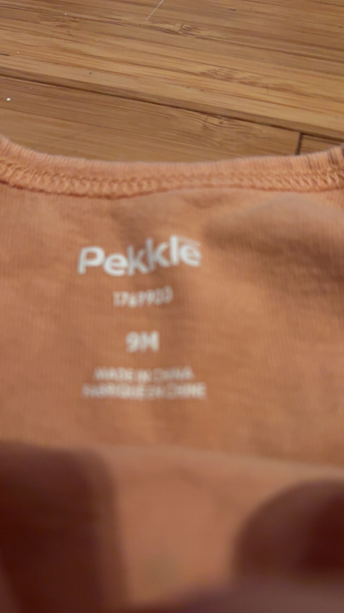 Cache couche 9 mois Pekkle (cmb)