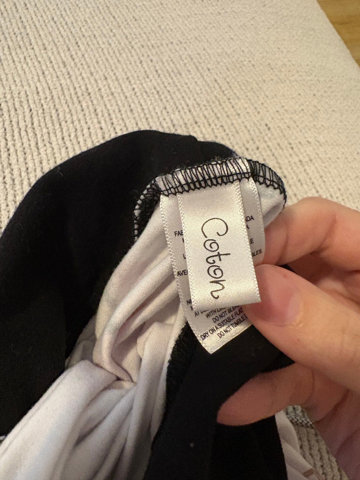 Pantalon coton vanille 24-36 mois