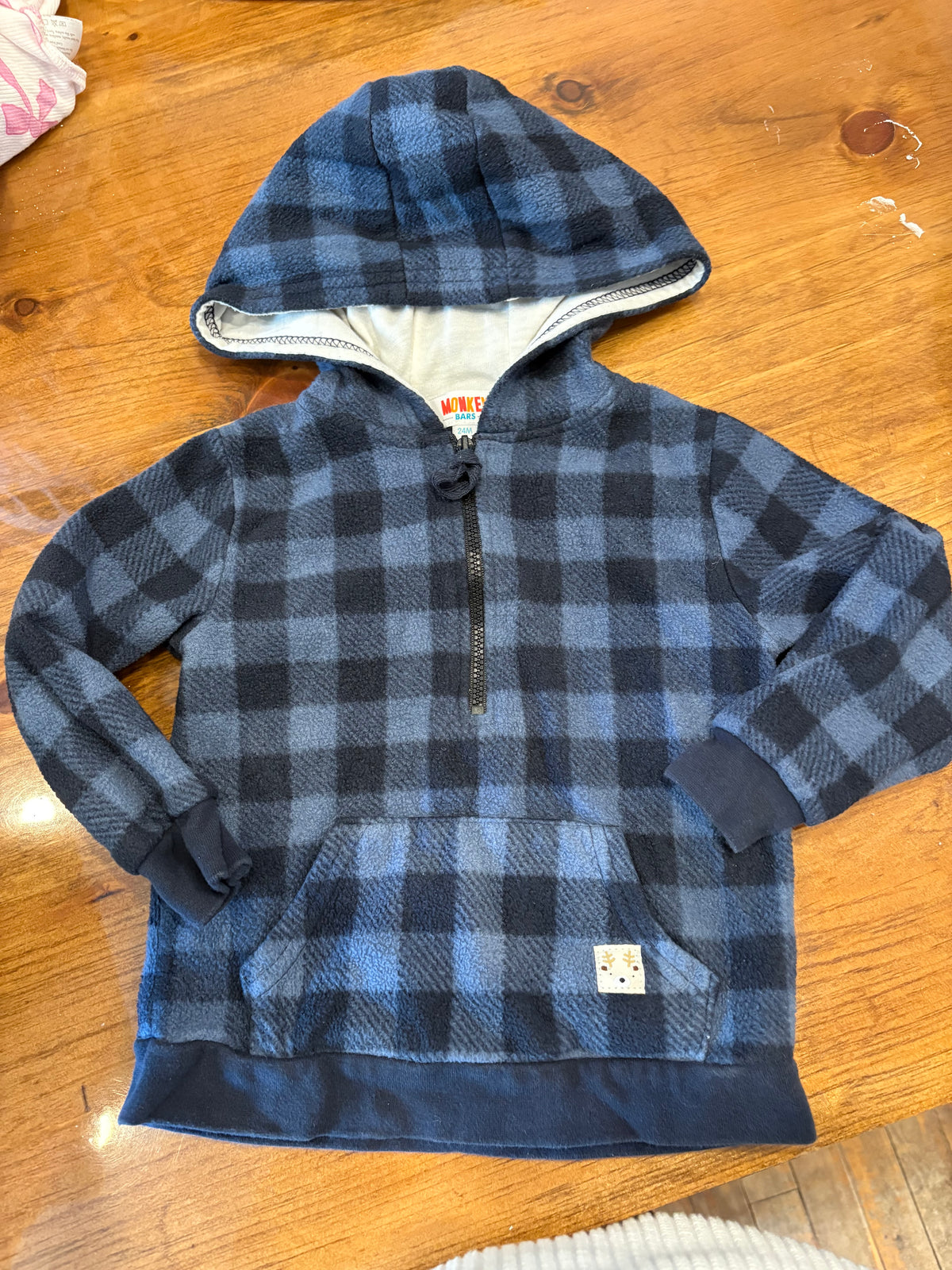 Hoodie monkey bars 24 mois (cmb)