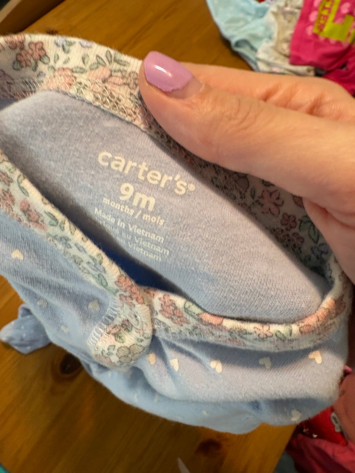 Pyjama carter’s 9 mois
