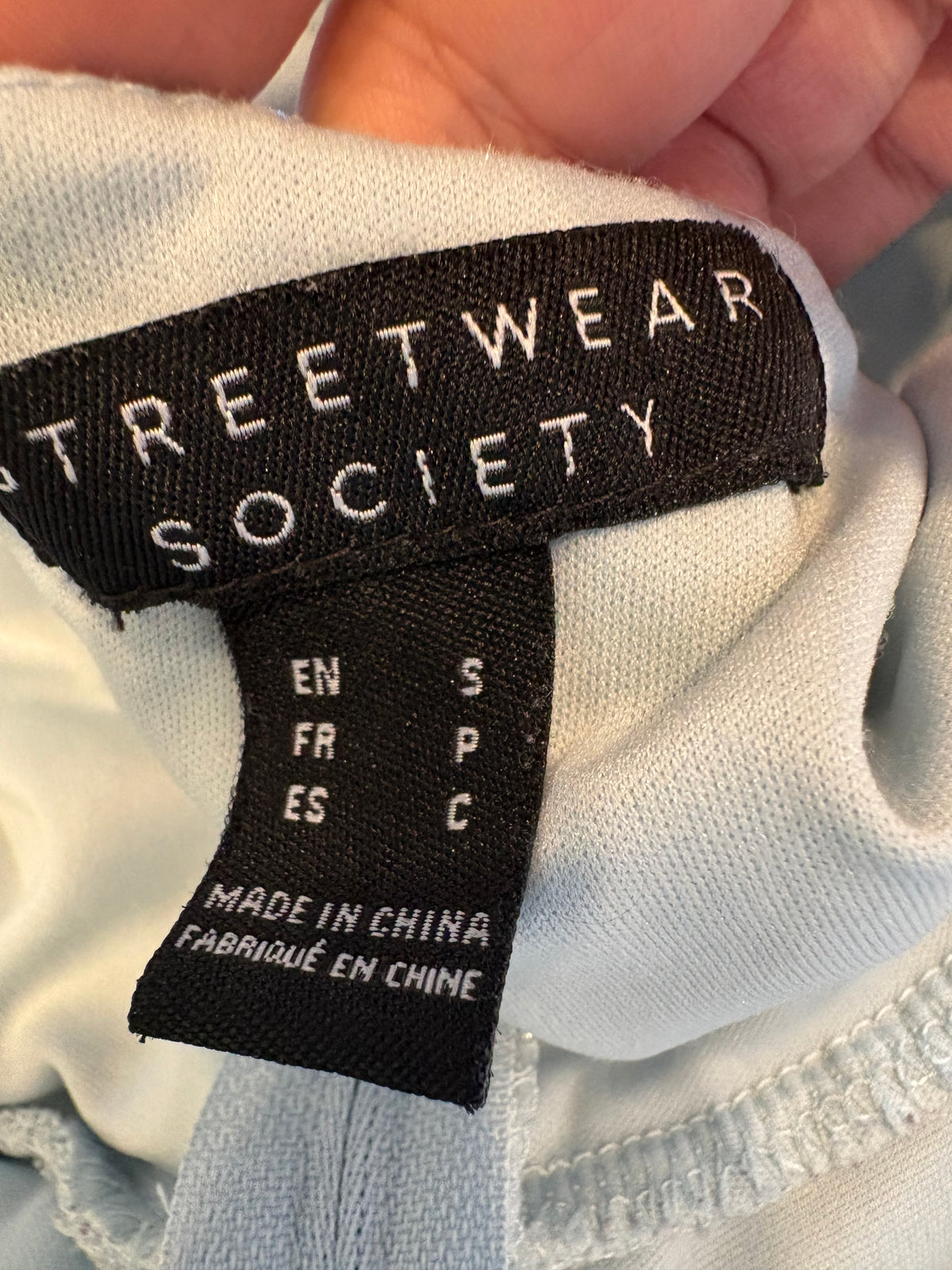 Robe streetwear society small *