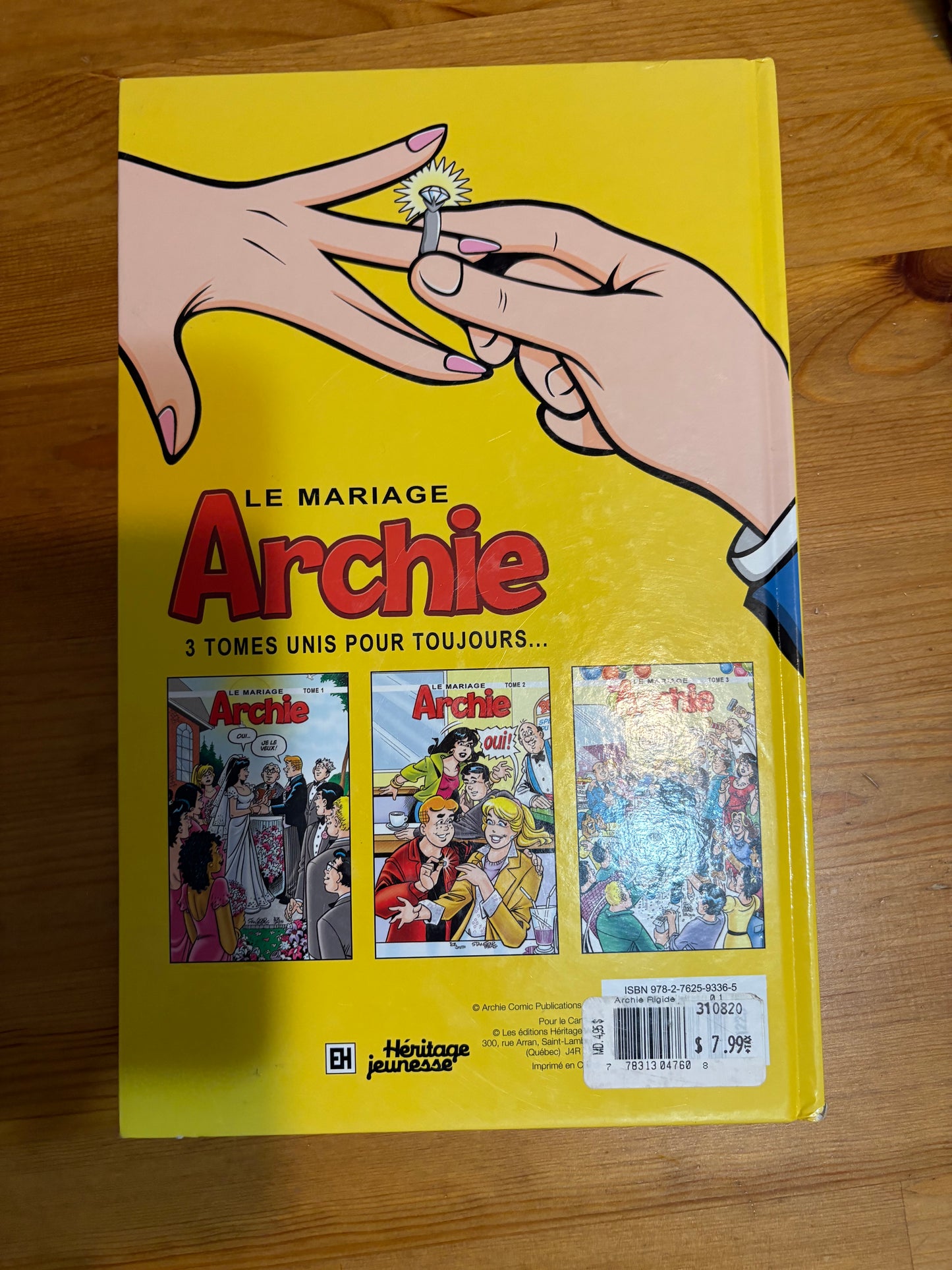 BD Archie le marriage tome 1