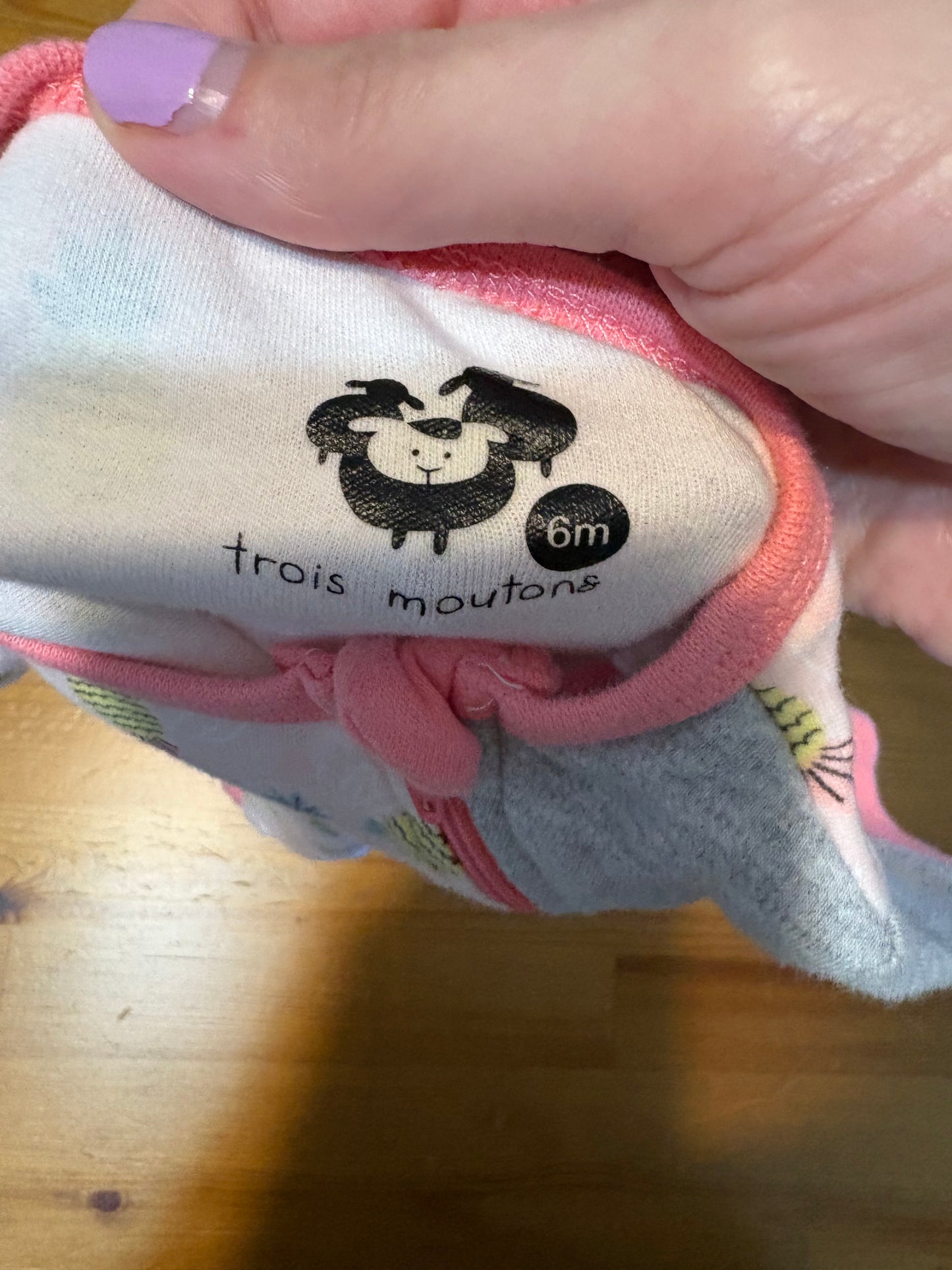 Pyjama trois mouton 6 mois