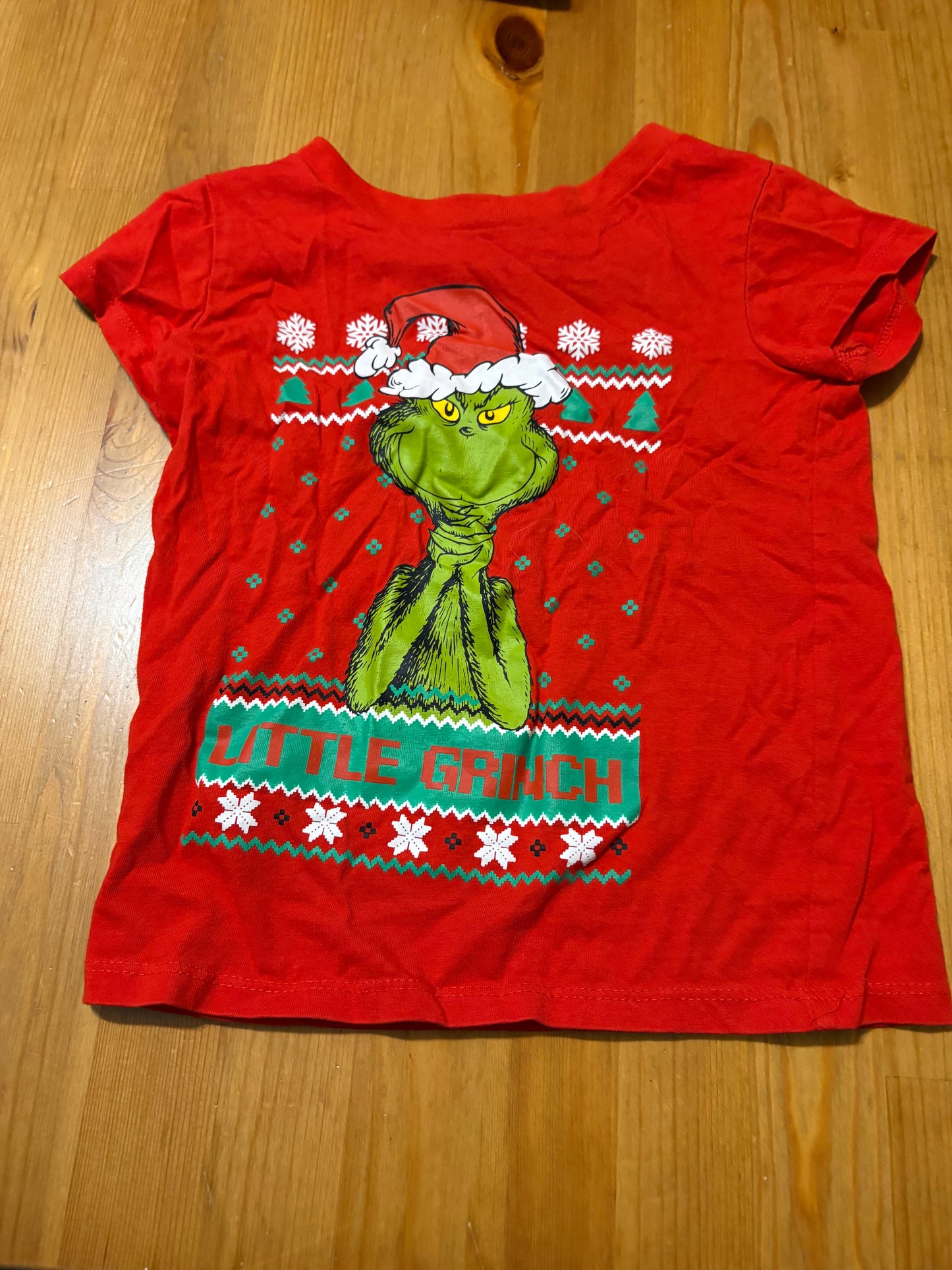 T-shirt the grinch 6 ans