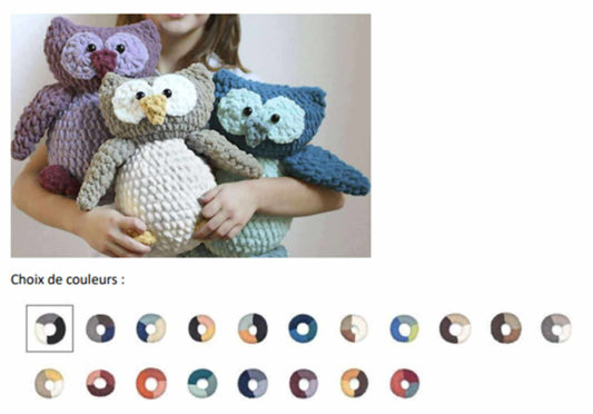 Gros hibou personnalisable