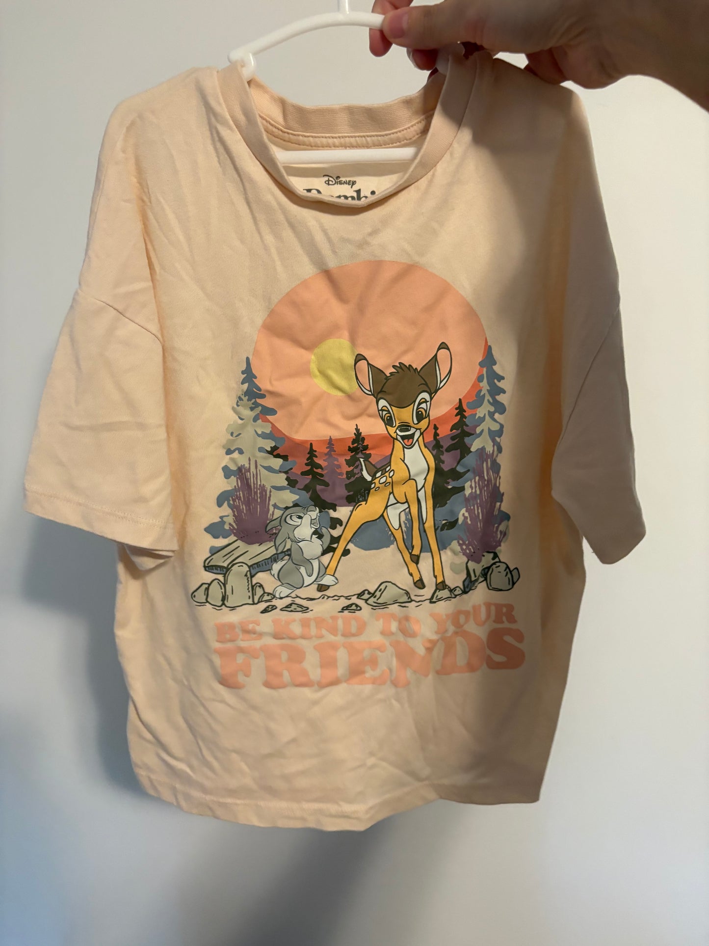 t-shirt bambi 4-5 ans neuf