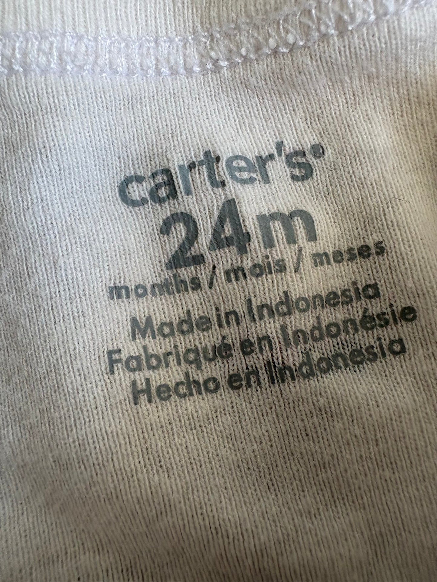 Cache couche carter's 24 mois (cmb)