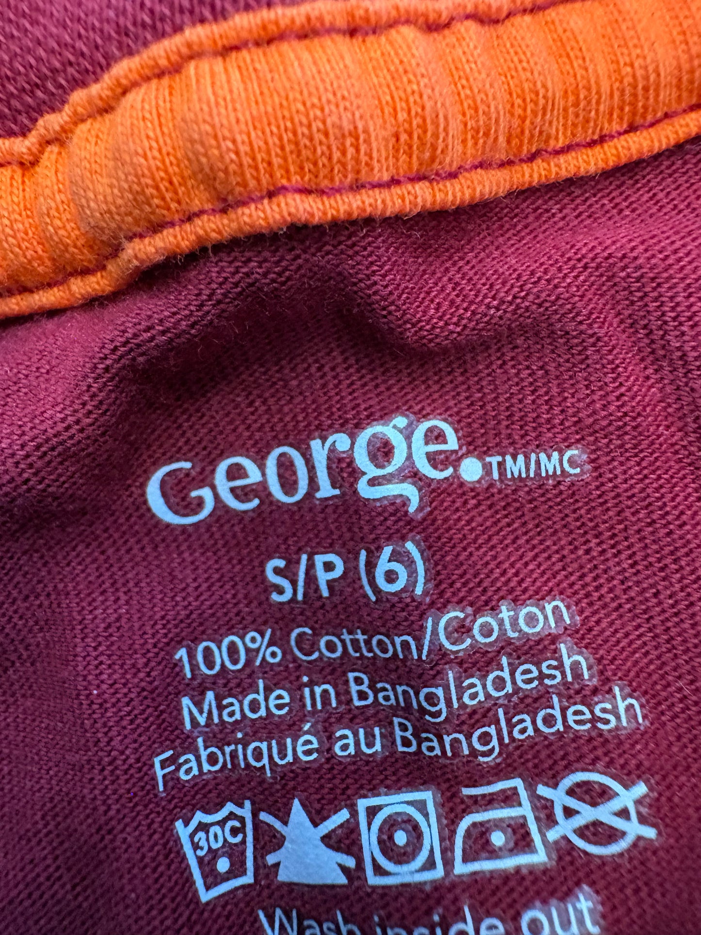 Chandail George 6 ans (cmb)