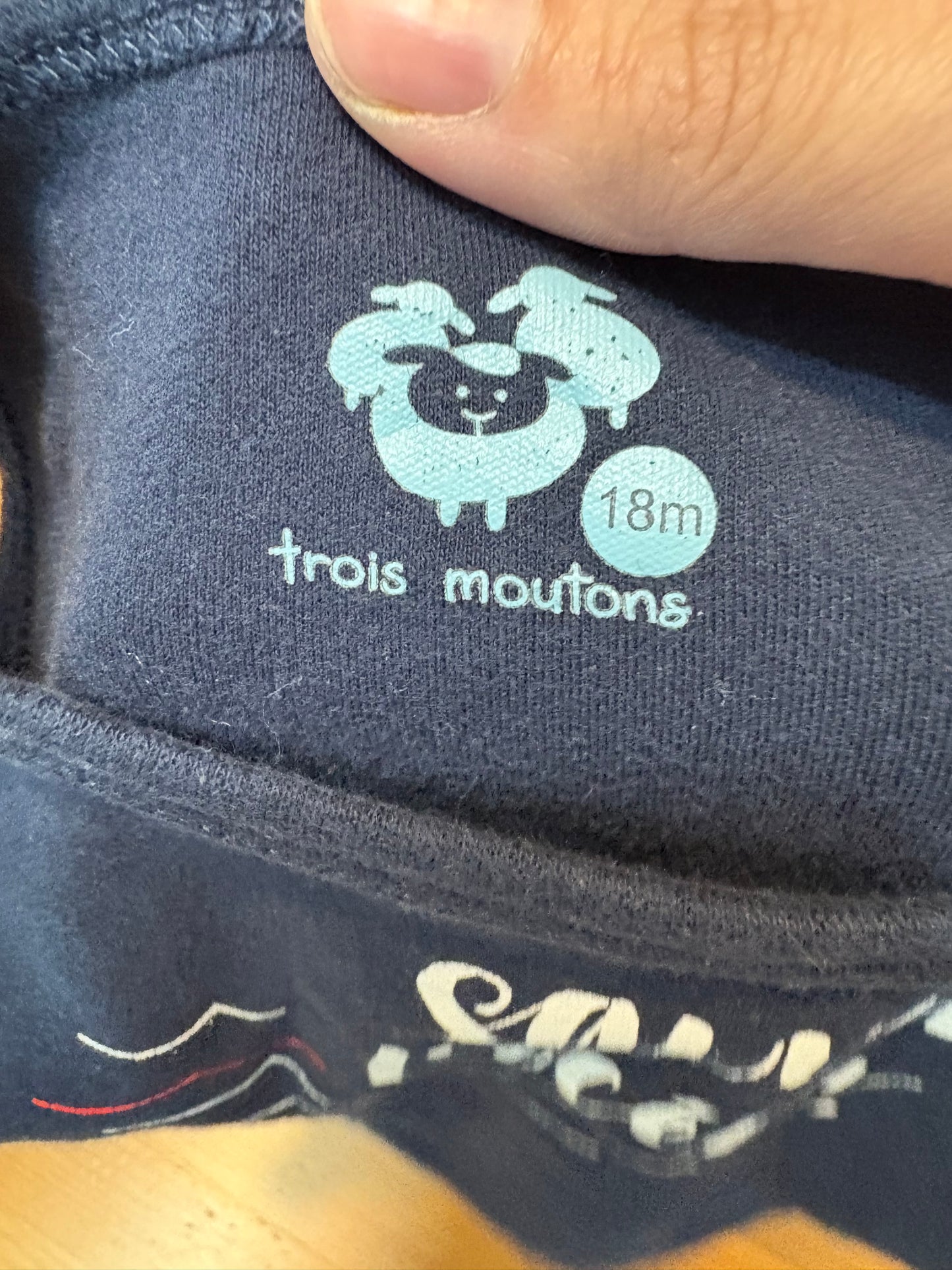 Camisole trois moutons 18 mois
