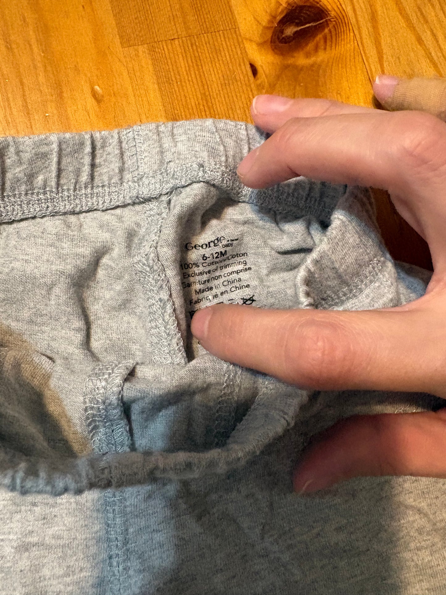 Short george 6-12 mois