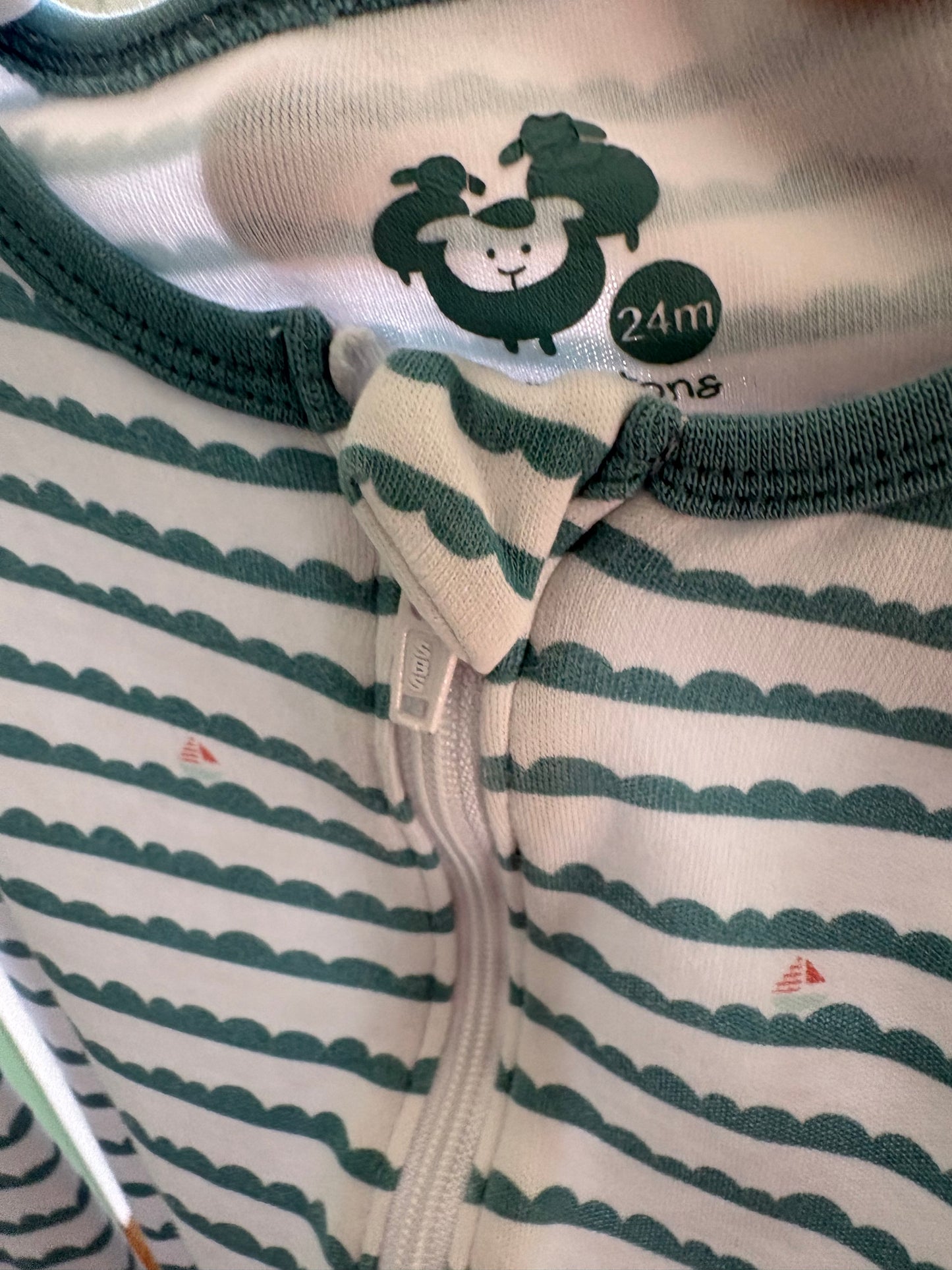 Pyjama trois mouton 24 mois (cmb)
