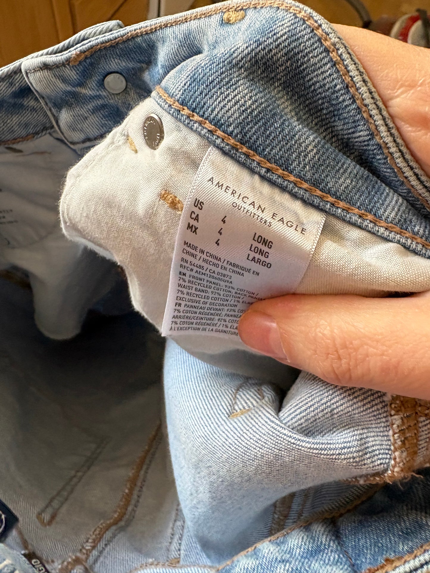 jeans american eagle taille 4 long