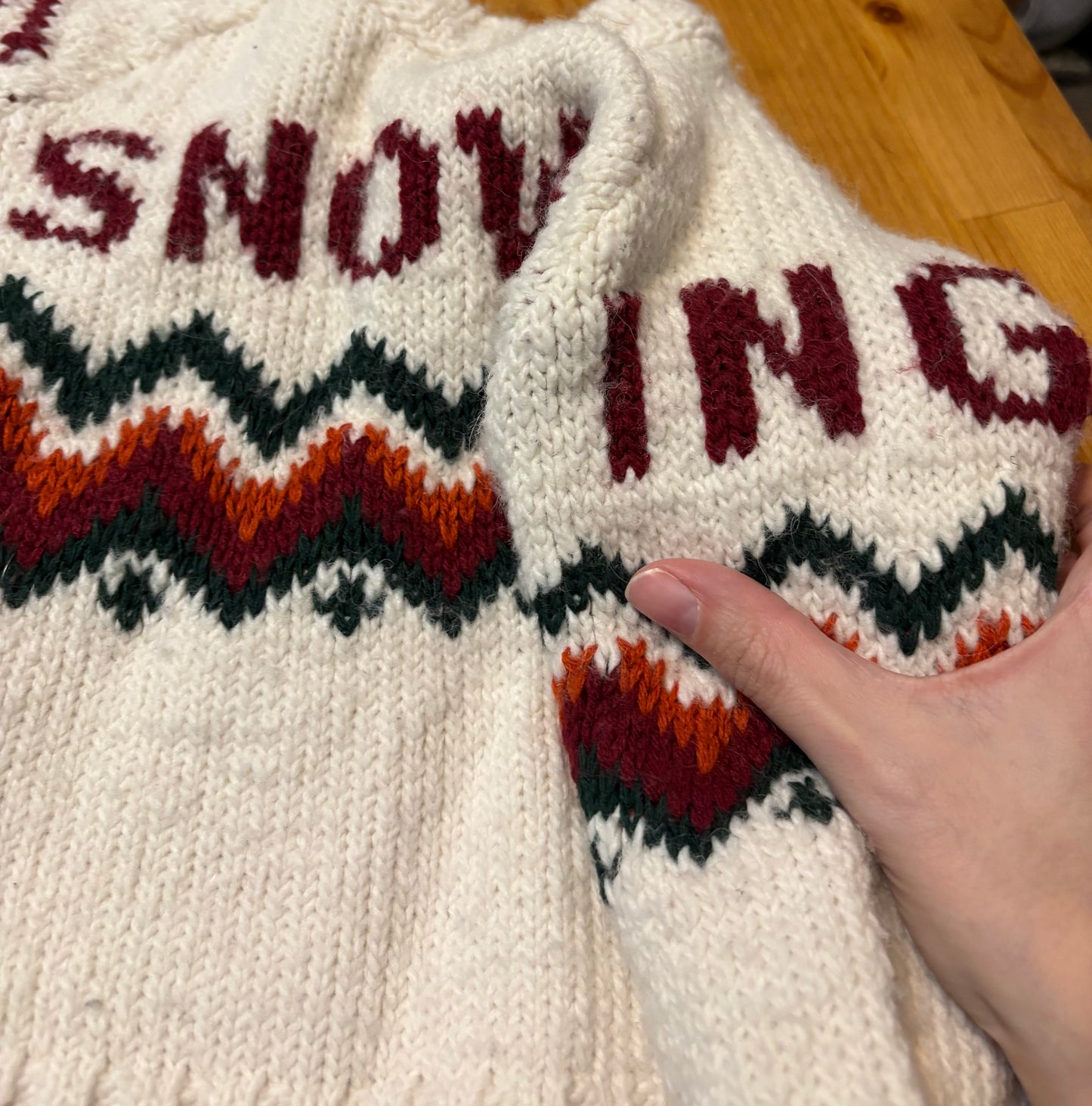 Gilet Zara knit Omg it’s snowing 6-9 mois