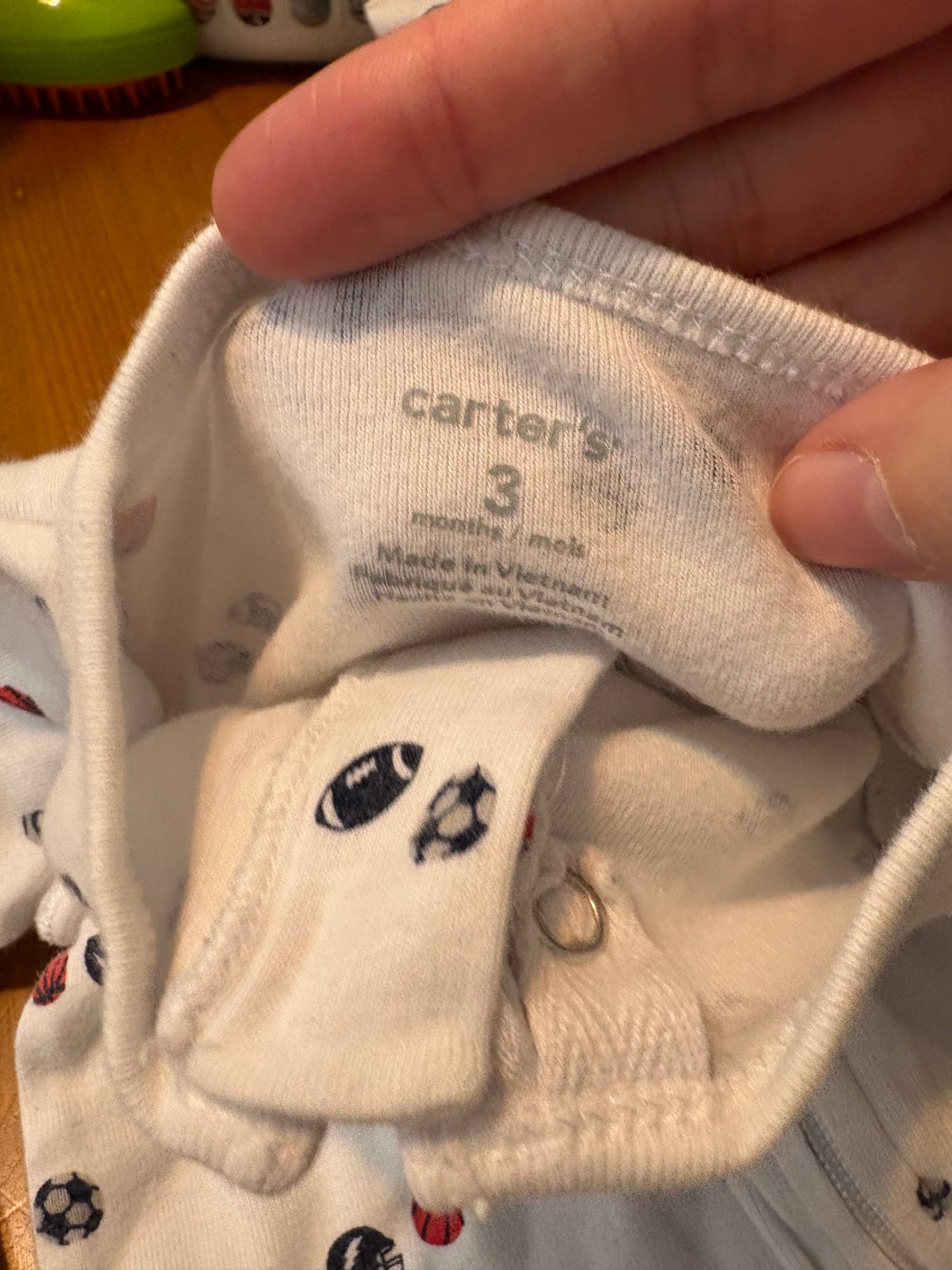 Pyjama carter’s 3 mois