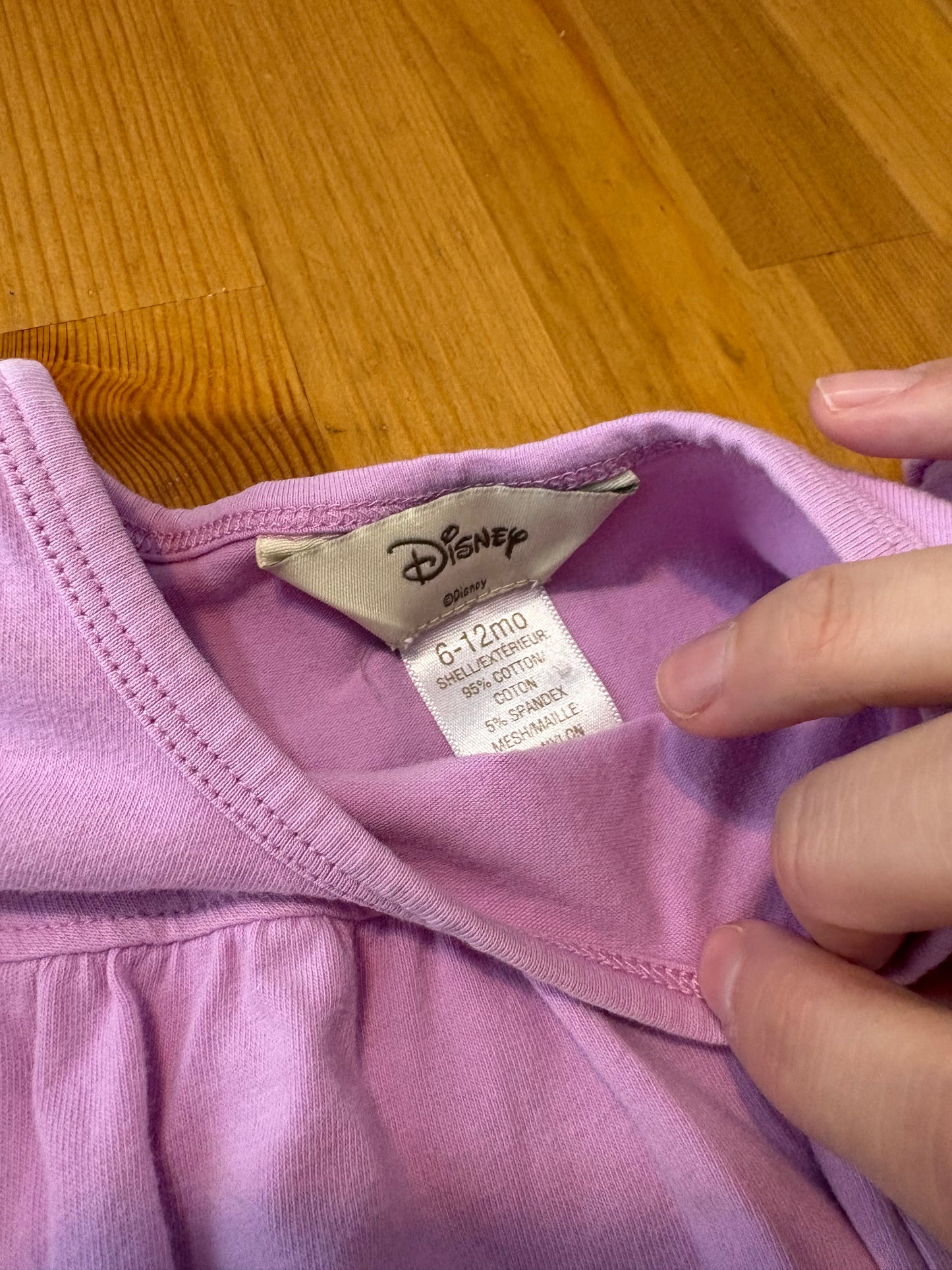 Tunique 6-12 mois disney vintage 2000’’