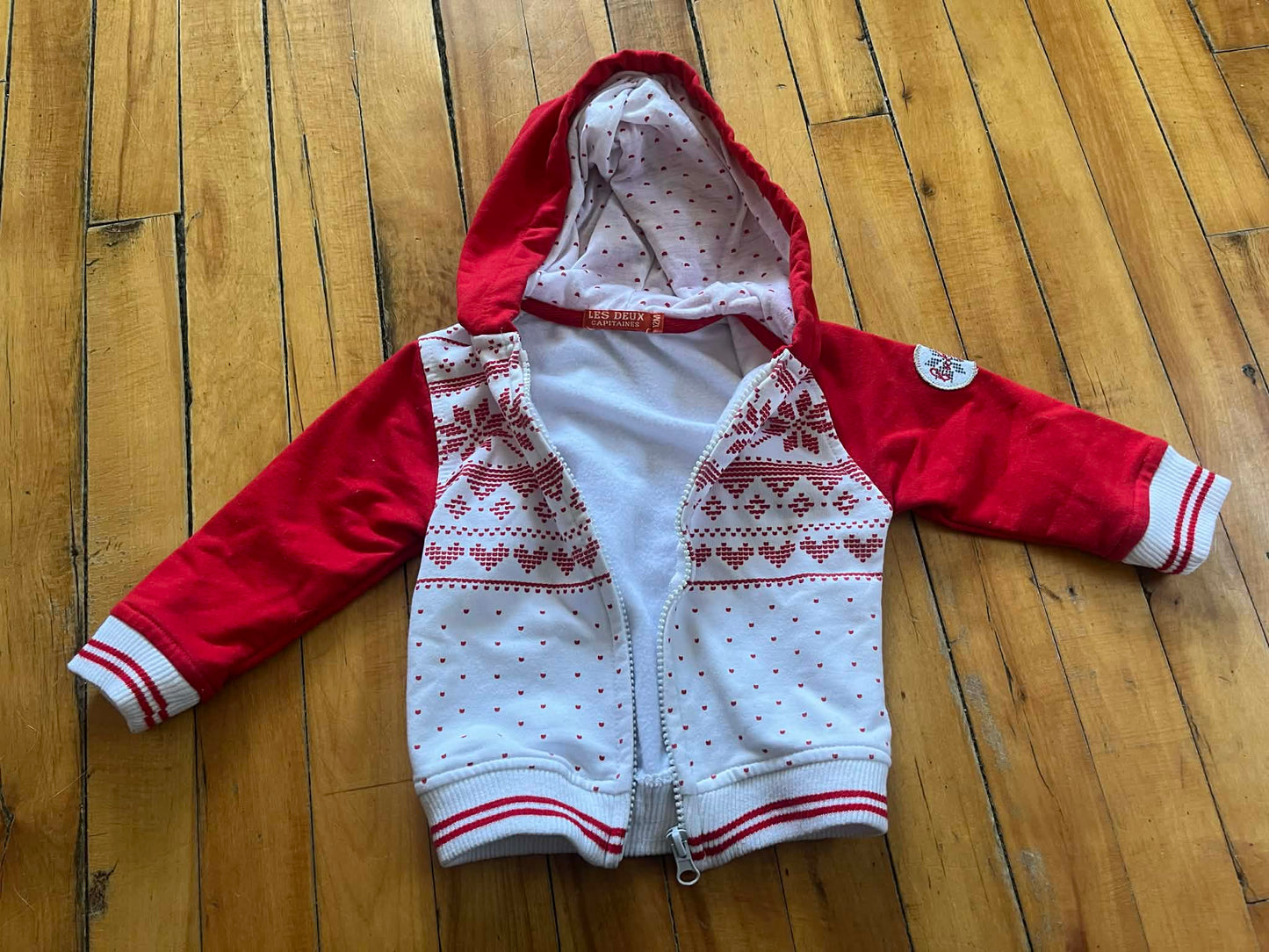 Veste les deux ptit capitaine 12 mois