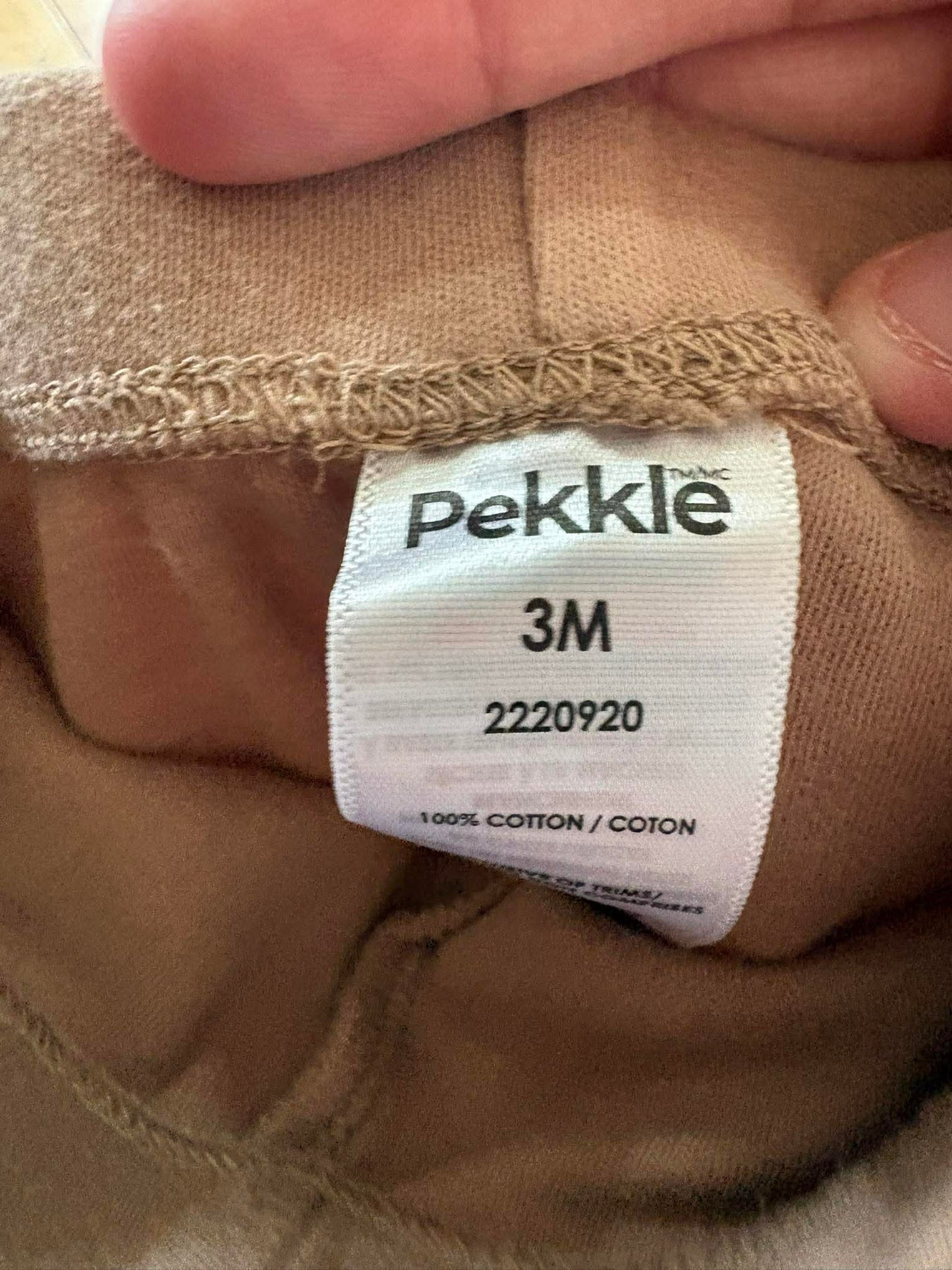 Pantalon pekkle 3 mois