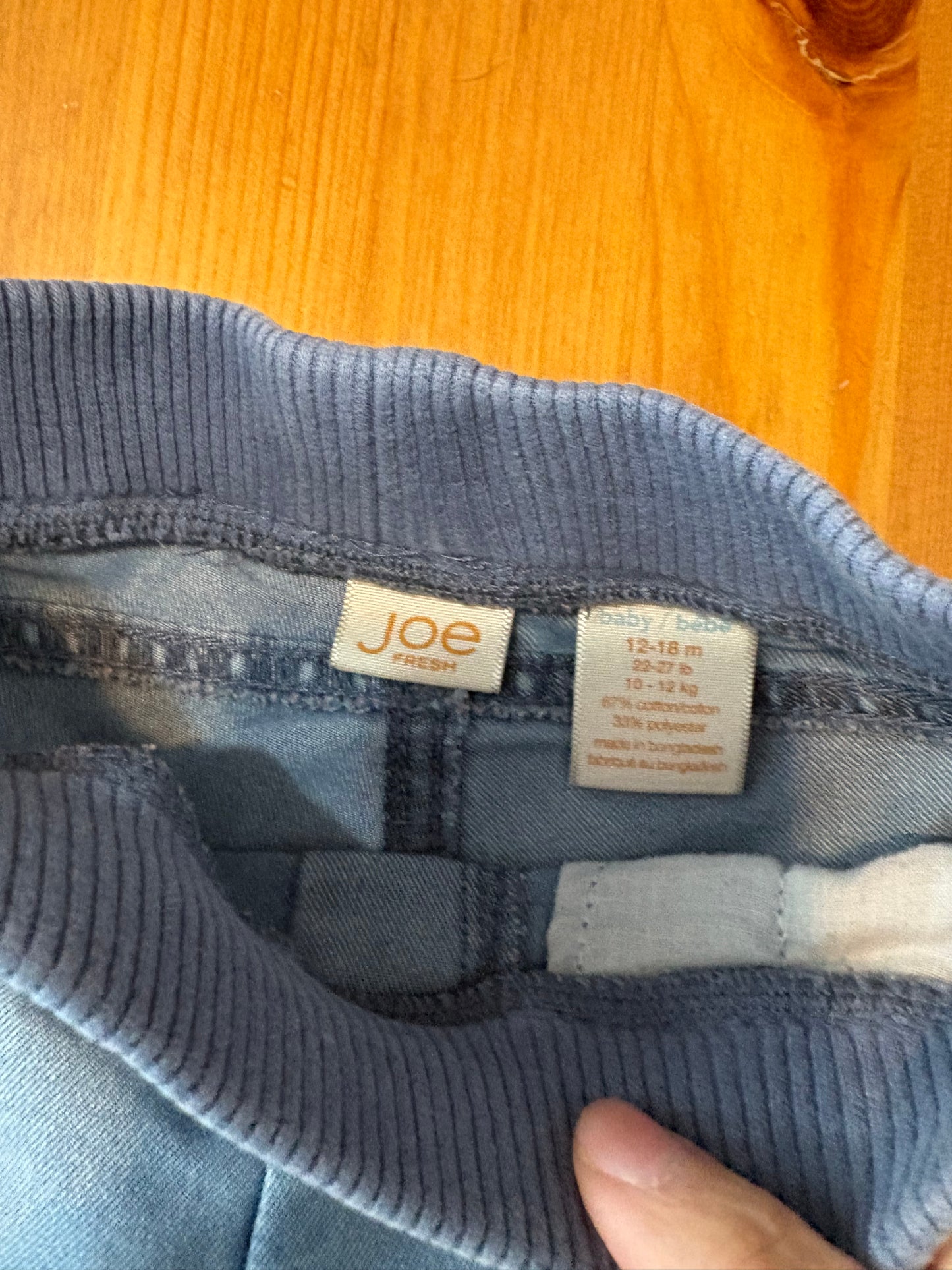 Jeans joe fresh 12-18 mois