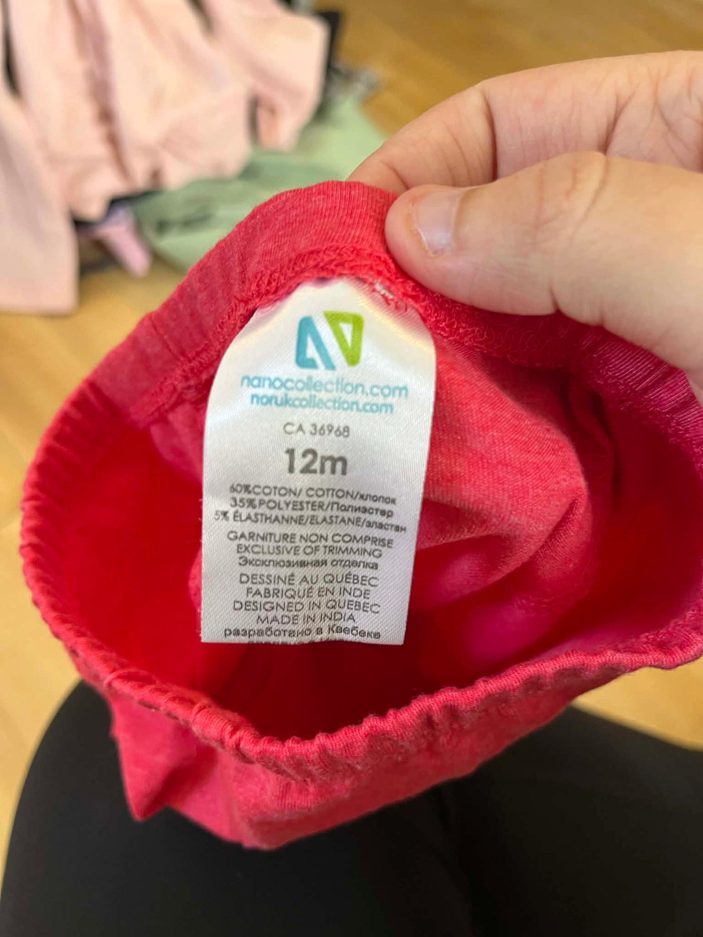 Legging nanö 3/4 12 mois