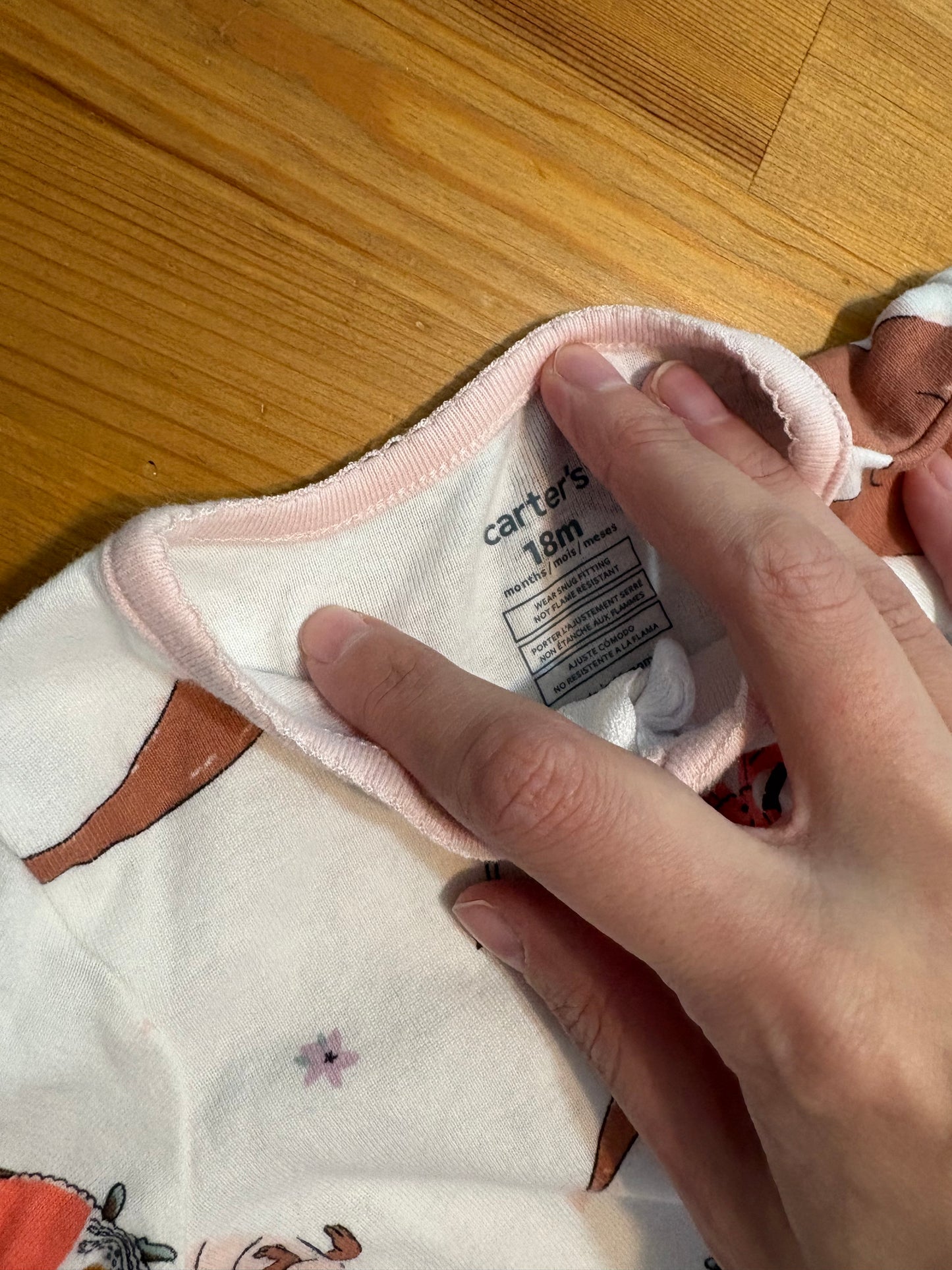 Pyjama carter’s 18 mois