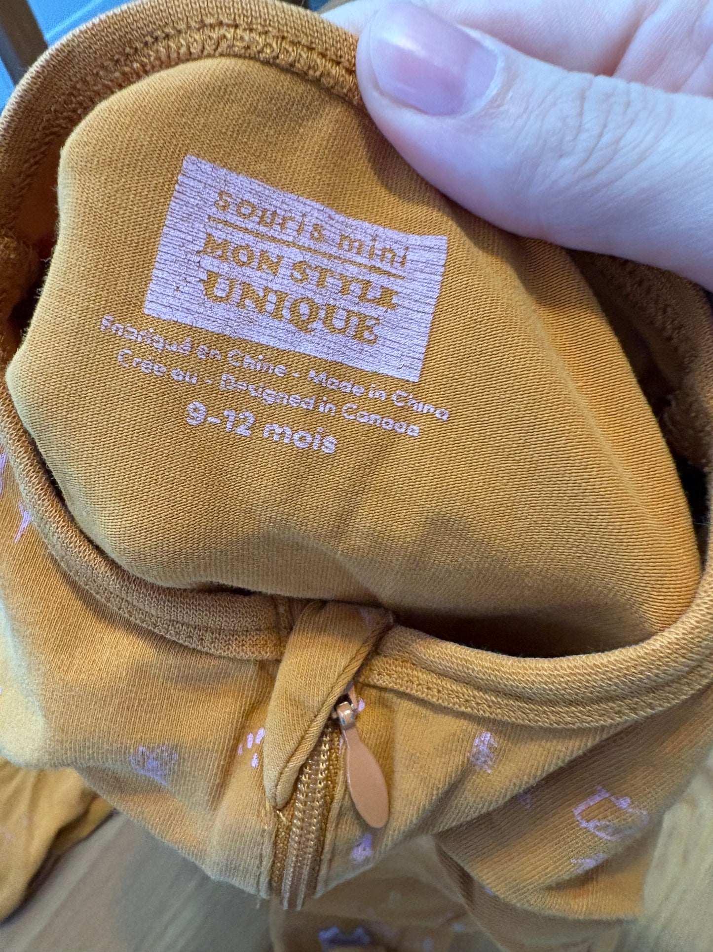 Pyjama souris mini 9-12 mois *