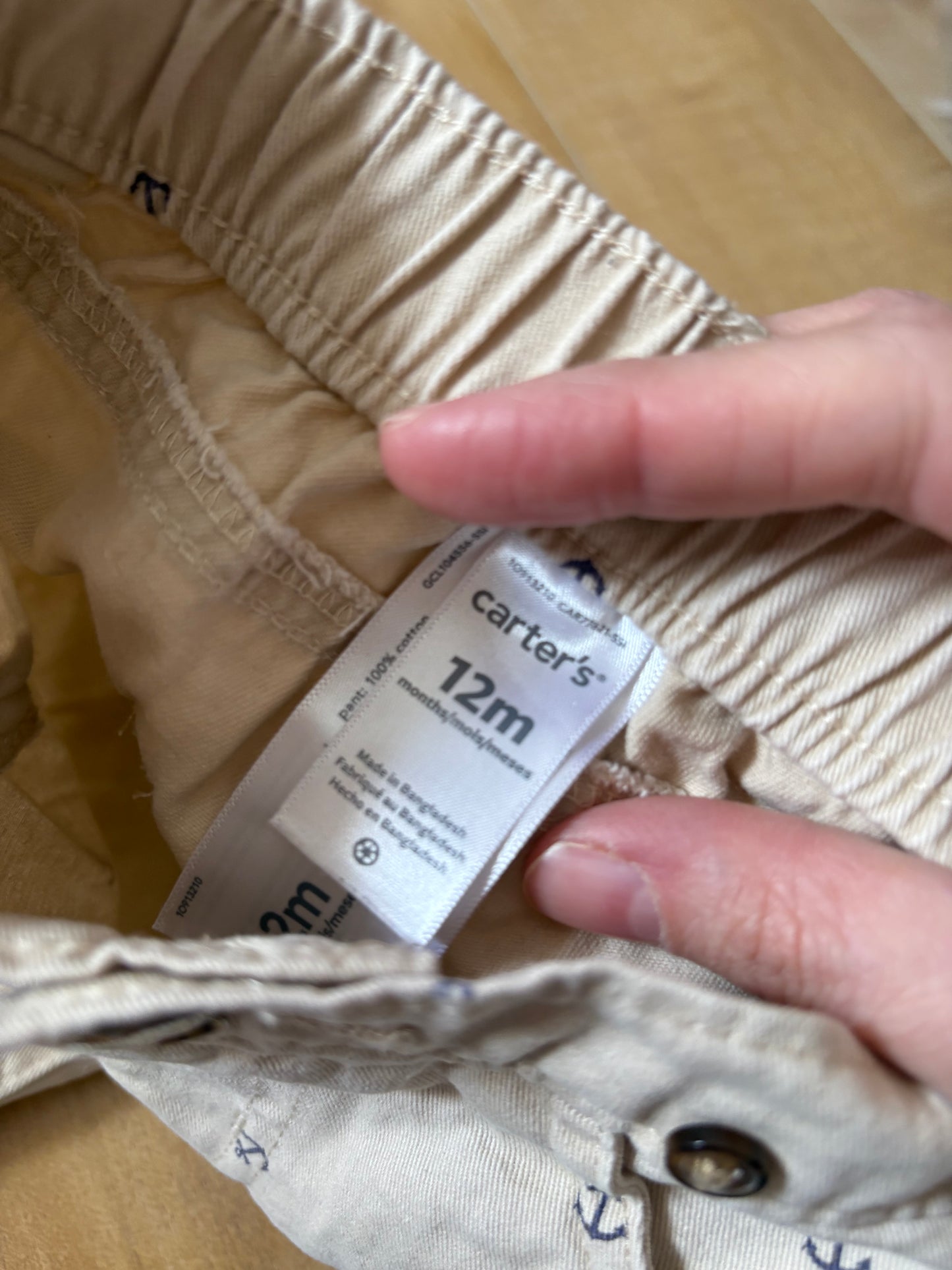 Pantalon carter’s 12 mois (consignationML) *