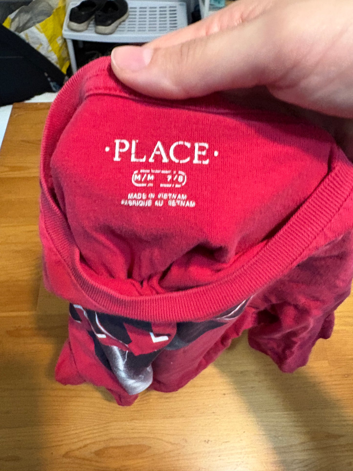 T-shirt place medium 7-8 ans