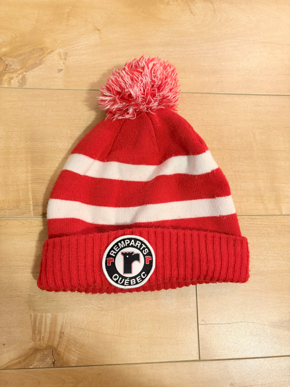 Tuque under armour/ logo rempart de qc enfant one/size