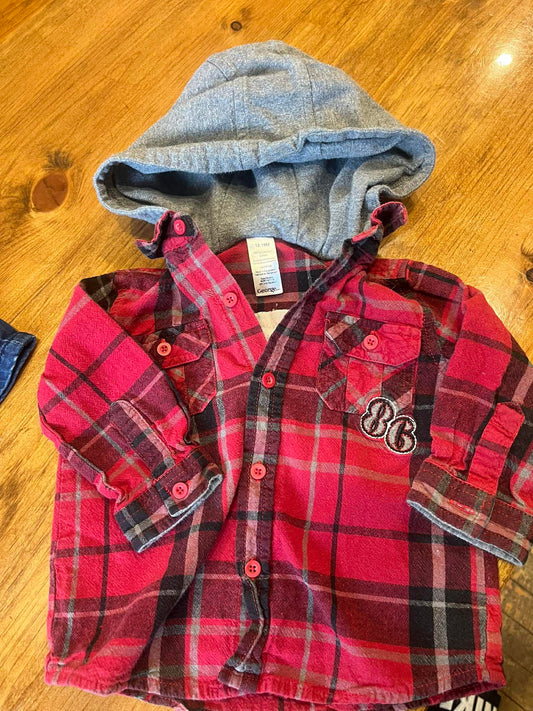 Chemise george 12-18mois