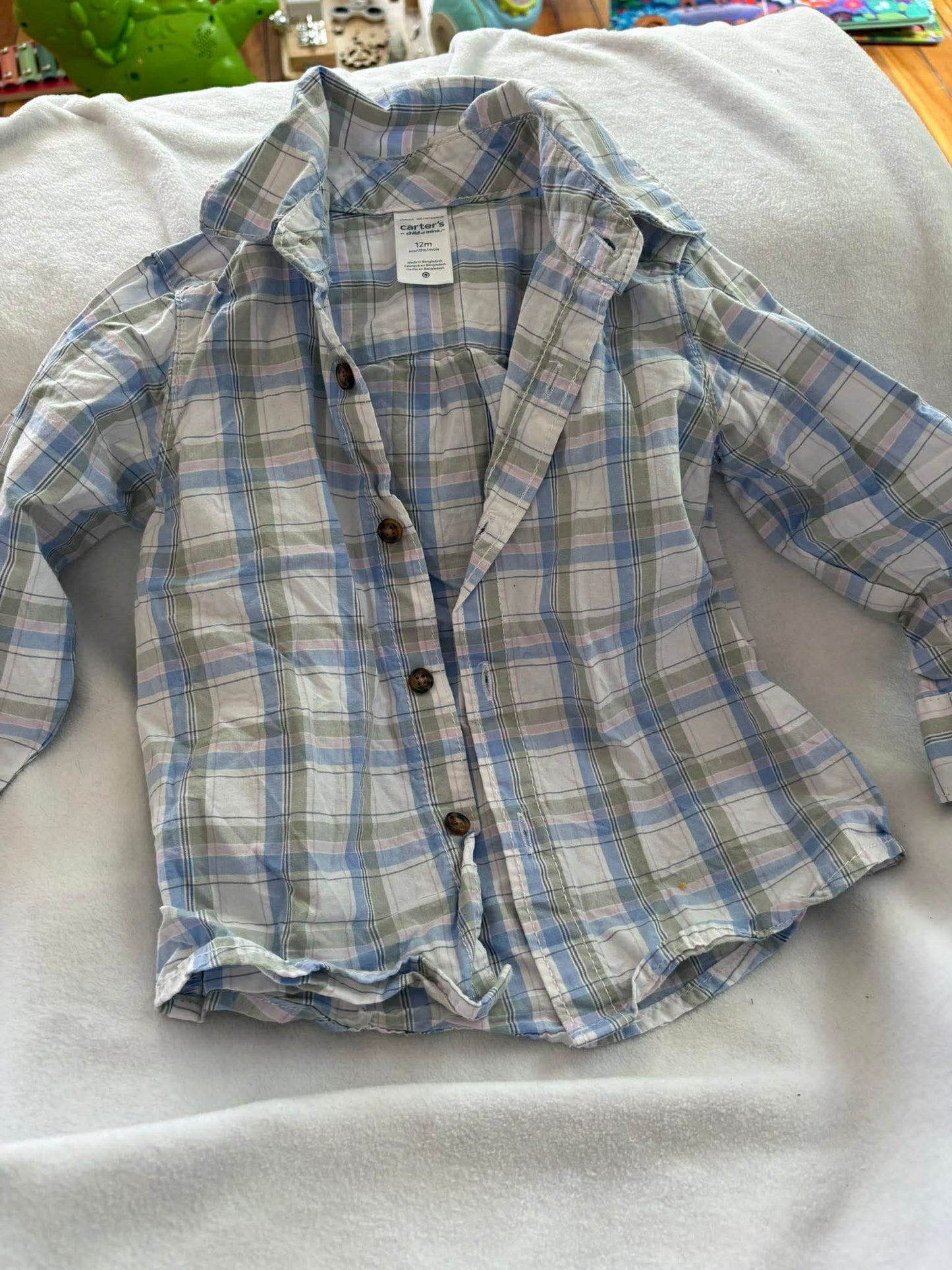 Chemise carter’s 12 mois