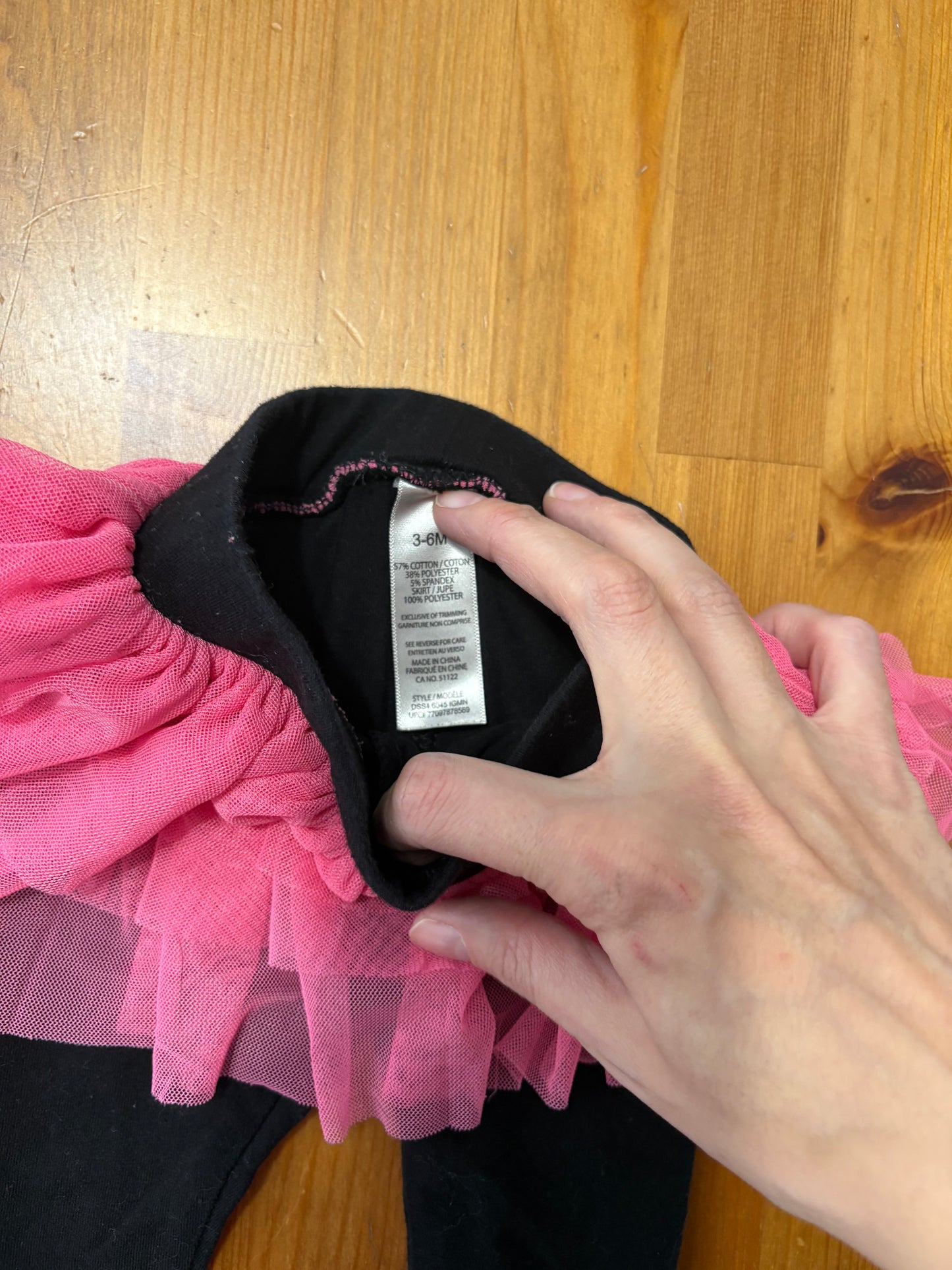 Legging tutu disney 3-6 mois