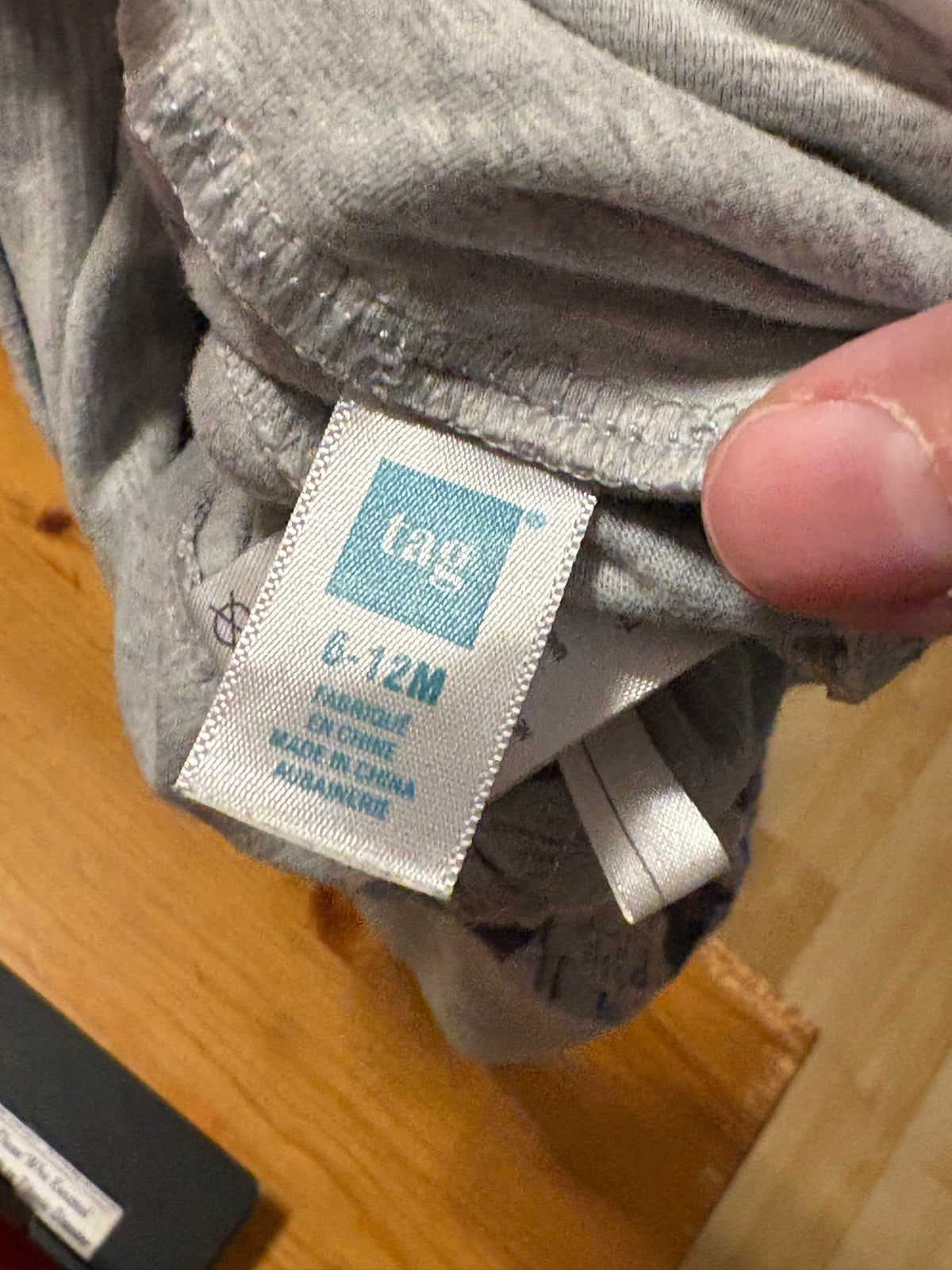 Pantalon évolutif 6-12 mois