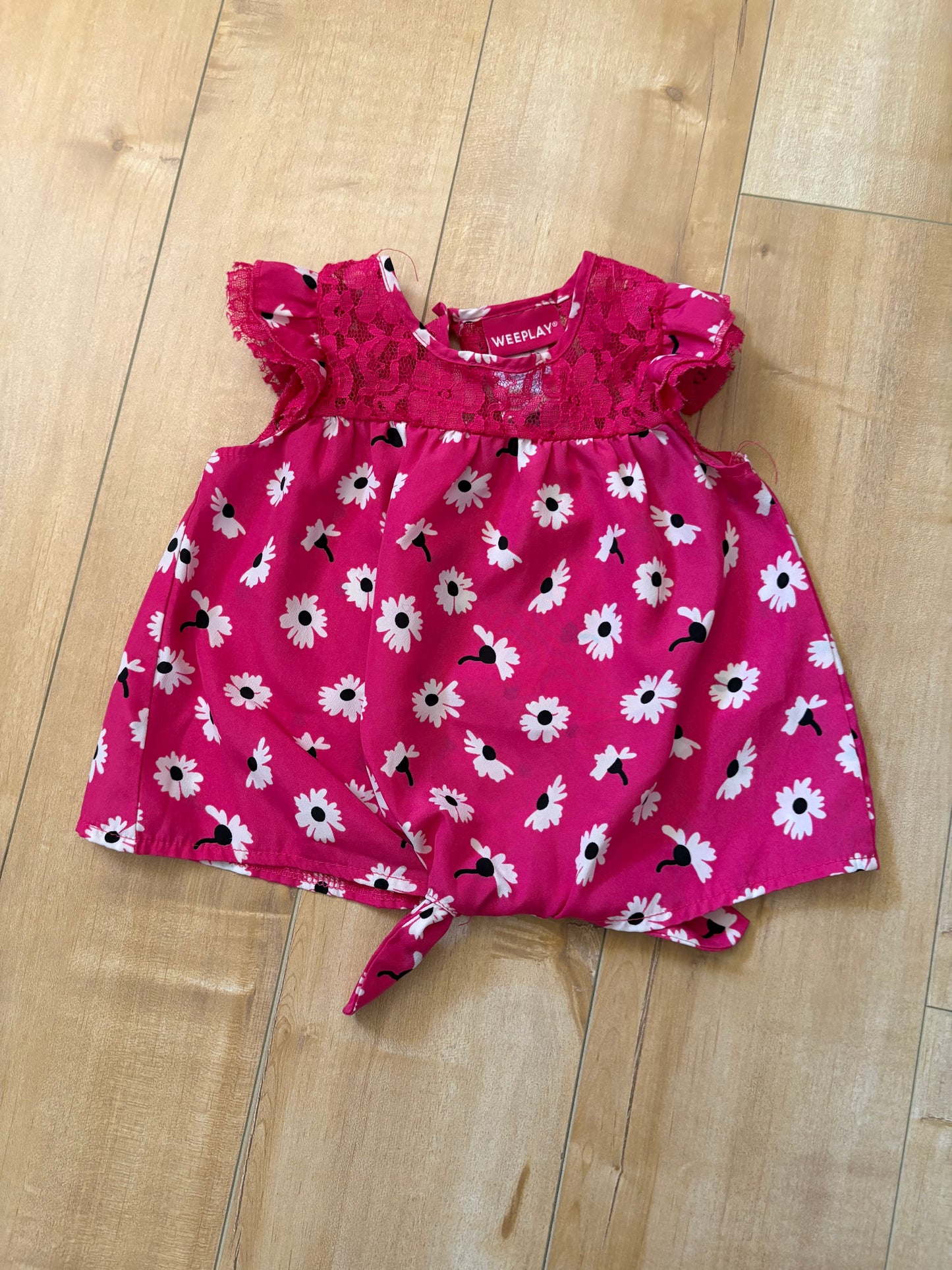 T-shirt weeplay 6-9 mois