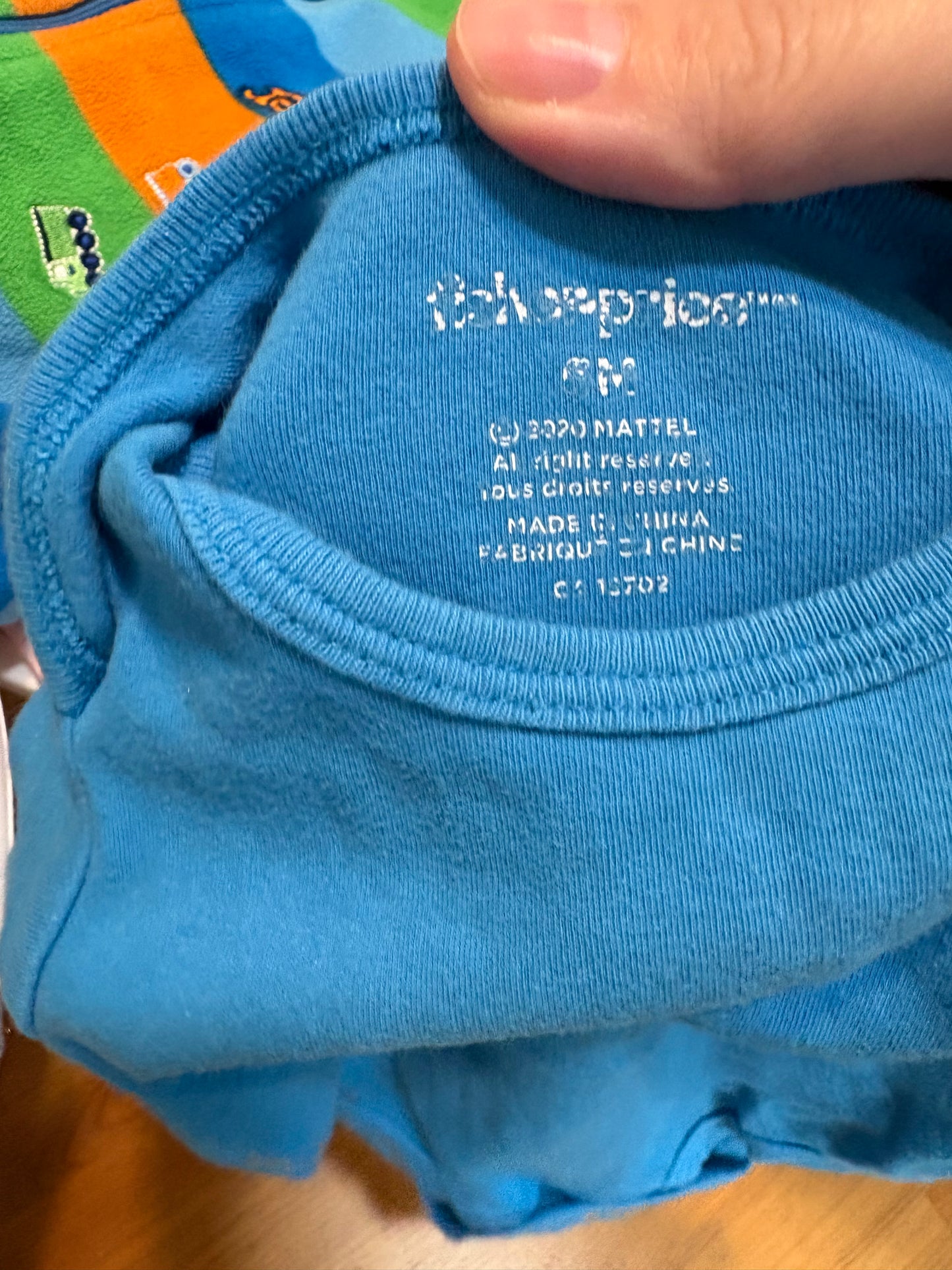 Cache-couche fisherprice 6 mois