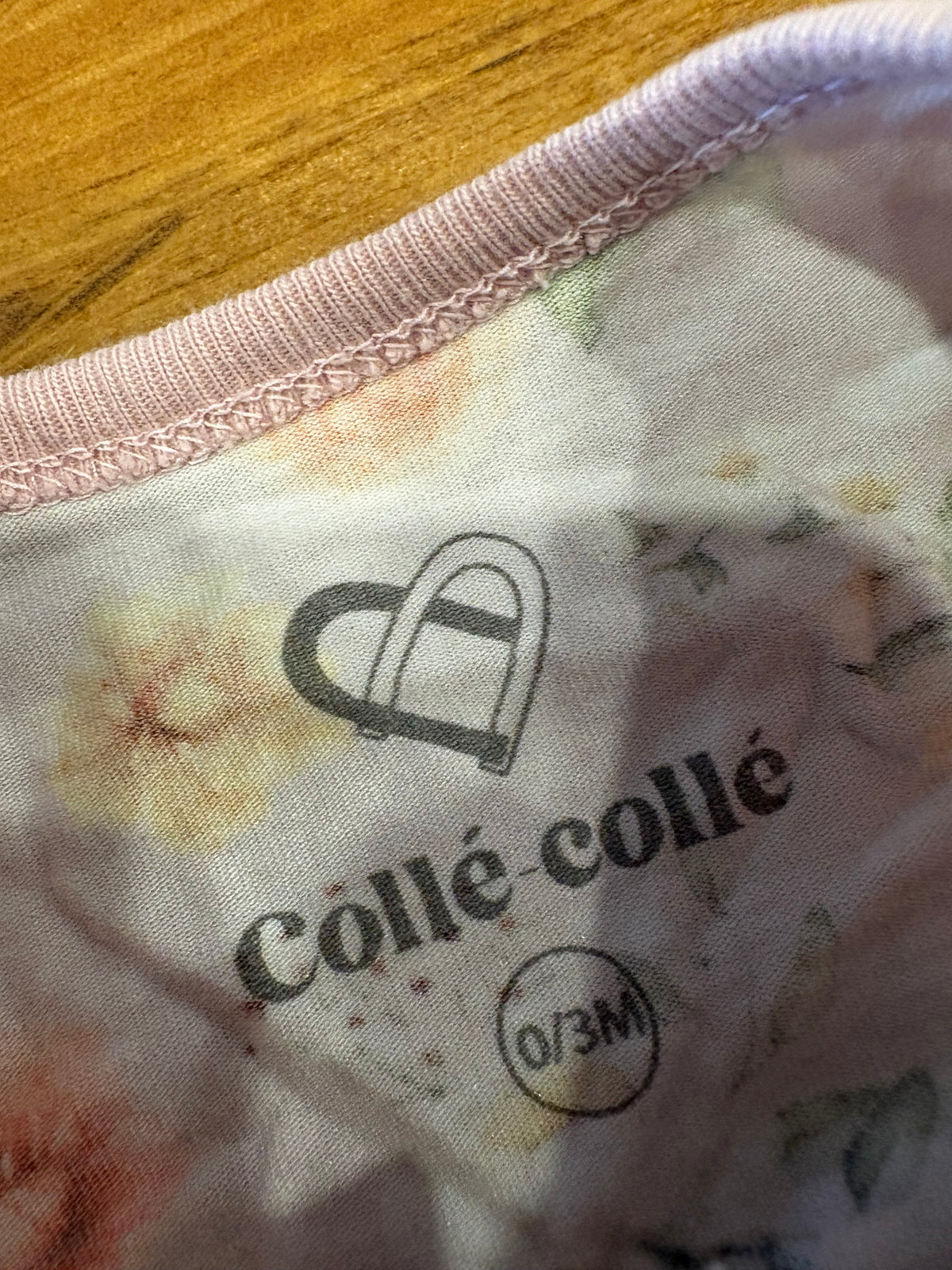Pyjama collé collé 0-3 mois (cmb)