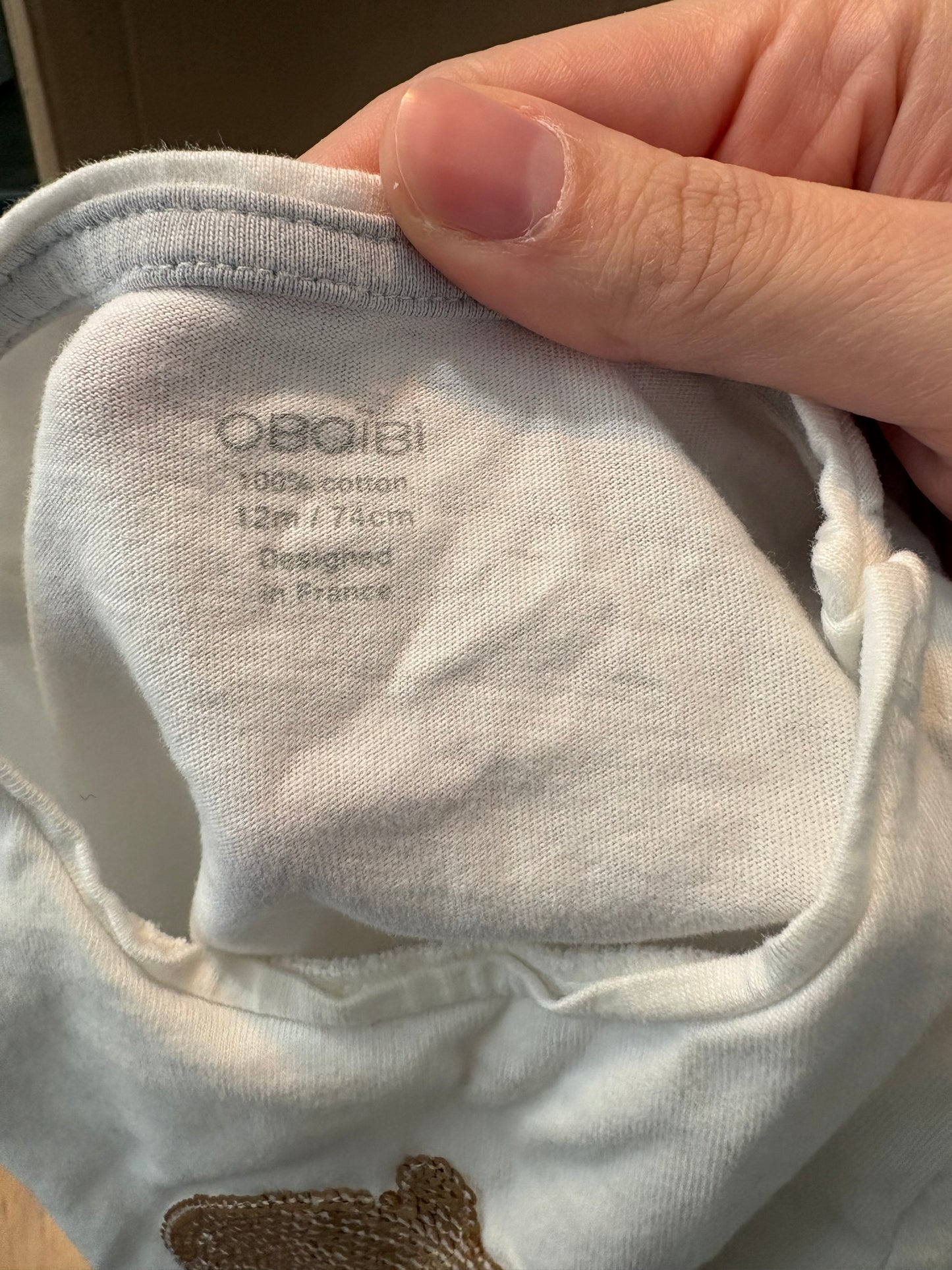 Gilet obaï 12 mois*