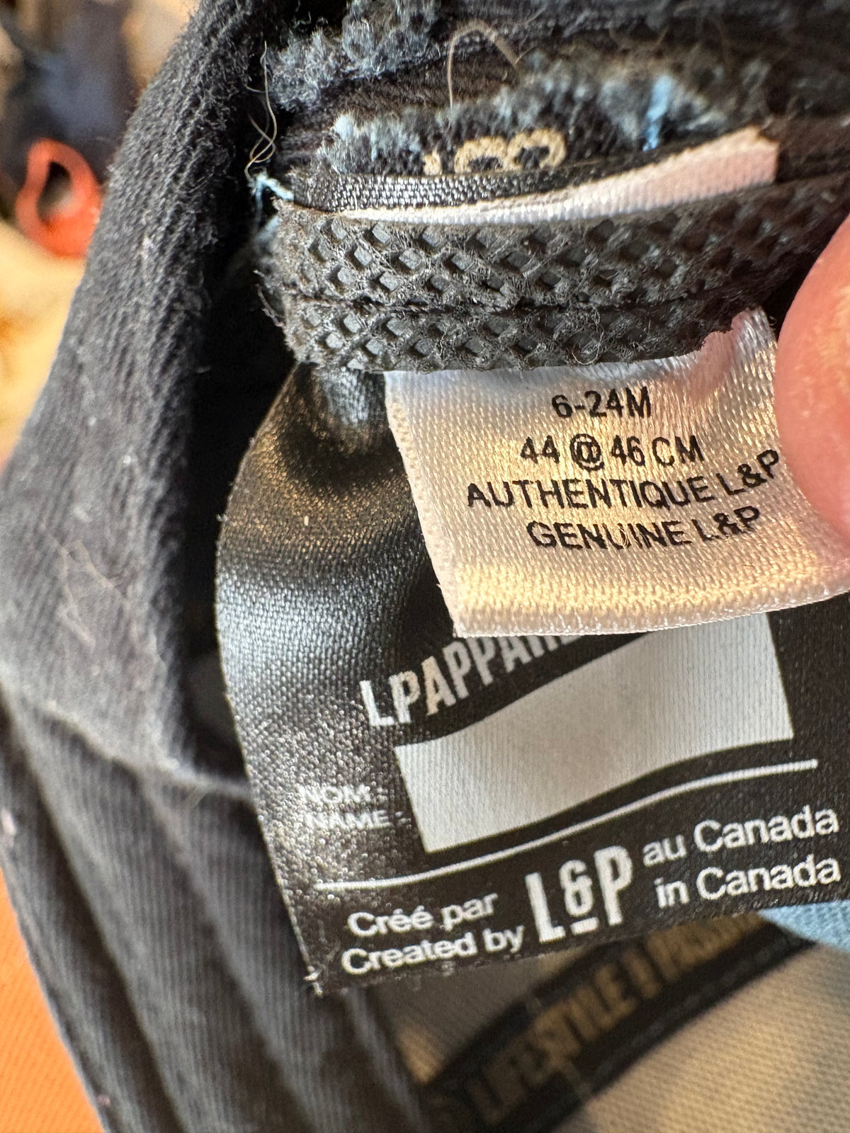 Casquette L&P 6 à 24 mois (cmb)