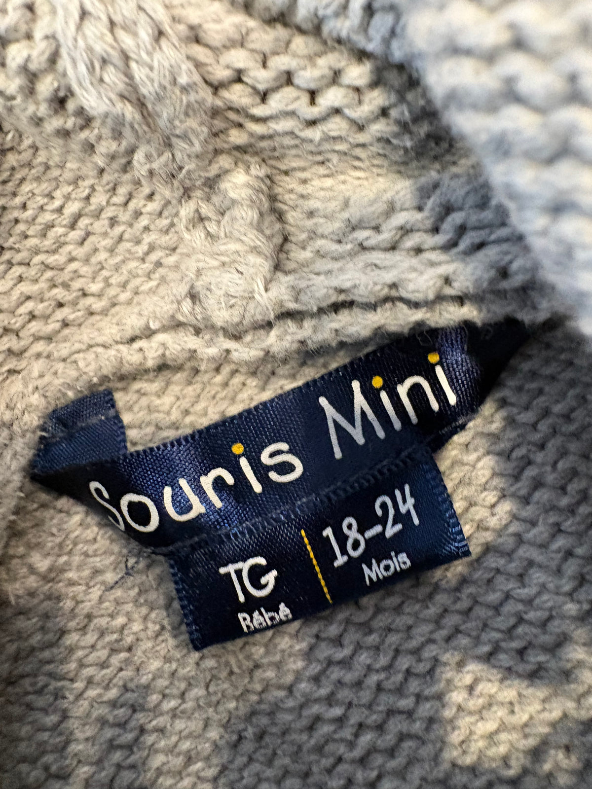 Veste Souris Mini 18-24 mois (cmb)