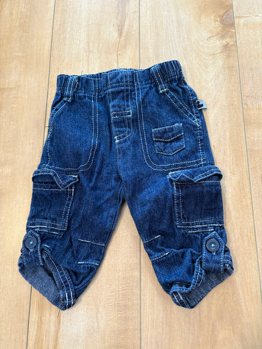 Pantalon 3-6 mois ajustable 3/4