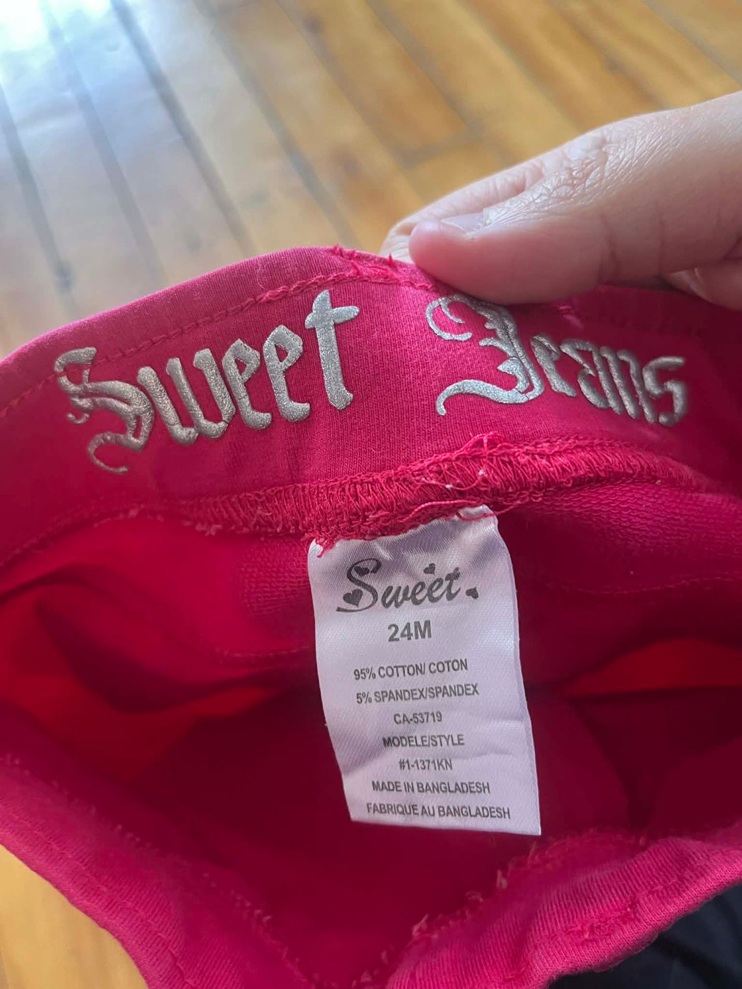 Sweet jeans 24 mois