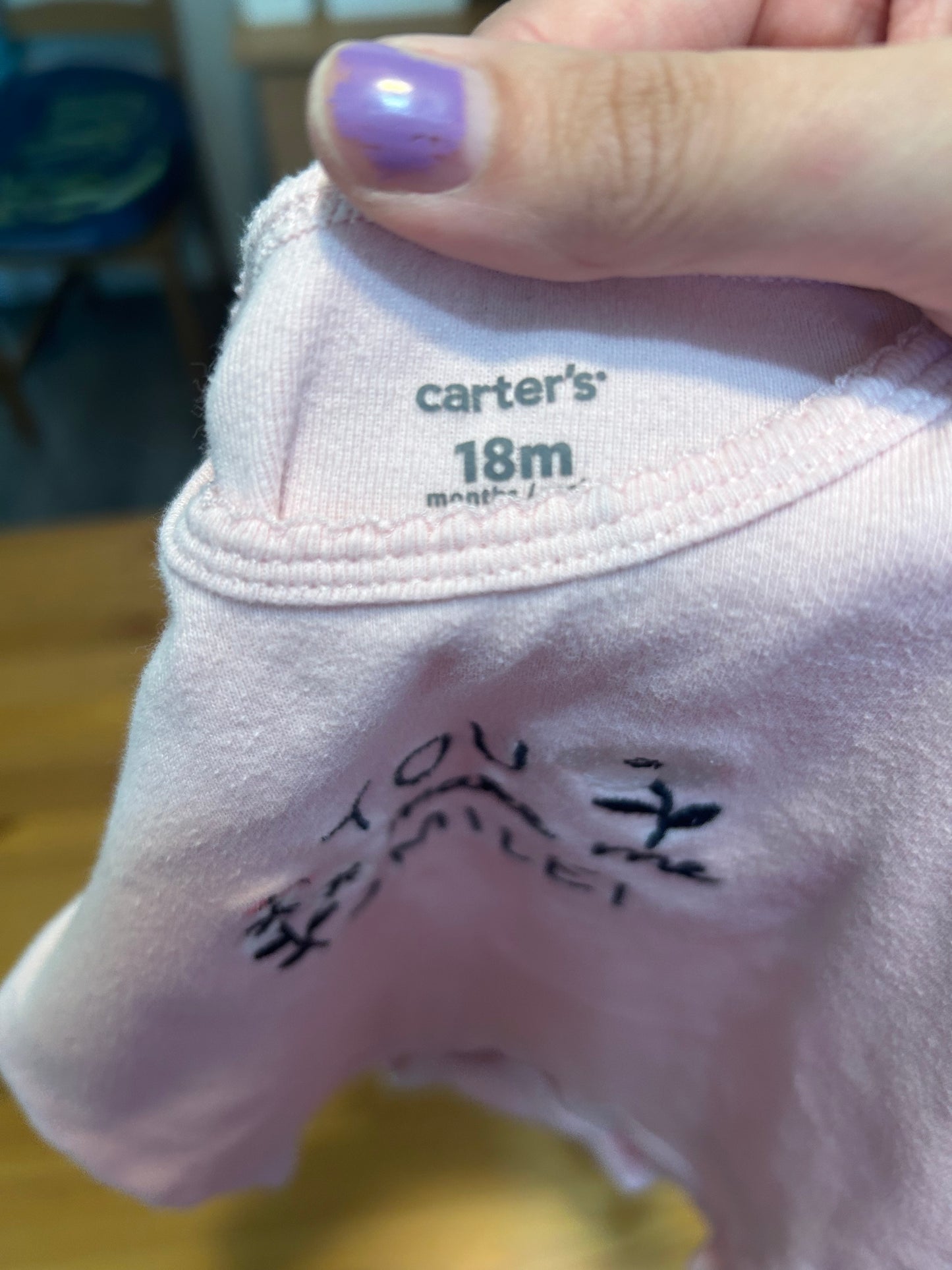 Cache-couche carter’s 18 mois