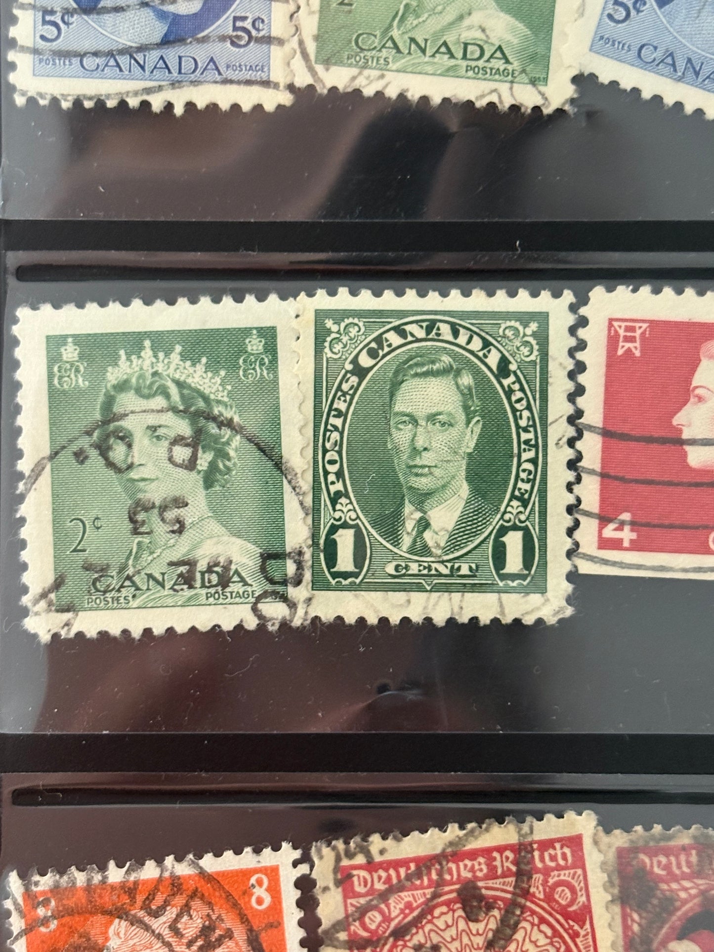 Collection de timbre valeur de 1000$ et plus