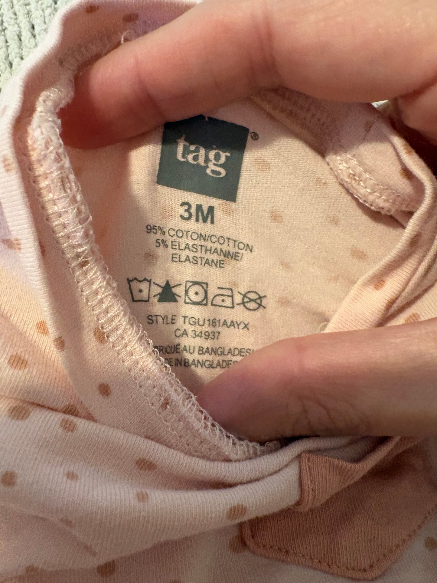 Robe tag 3 mois