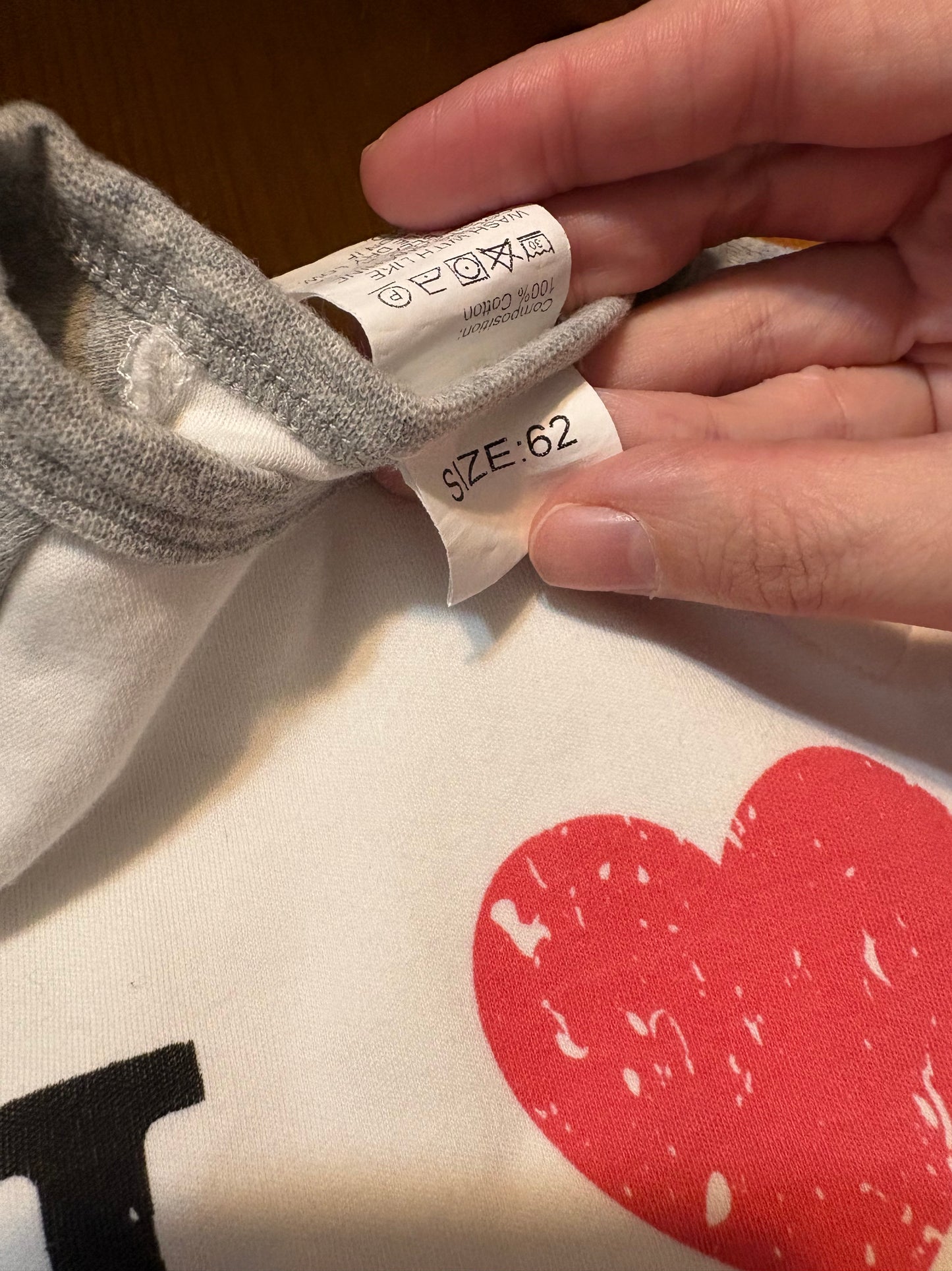 Pyjama « I Love Mom »3-6 mois état neuf