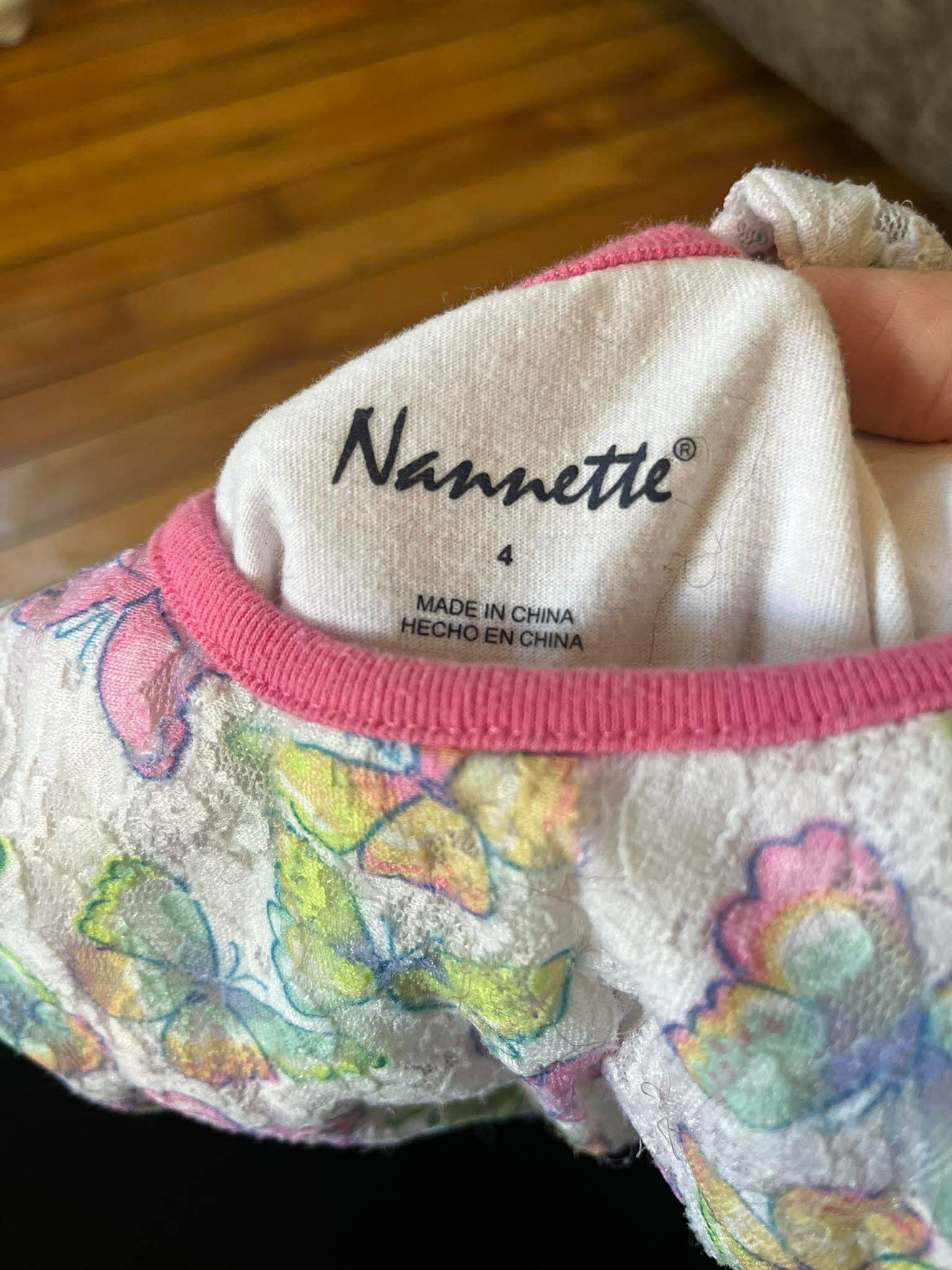 Robe 4 ans nanette