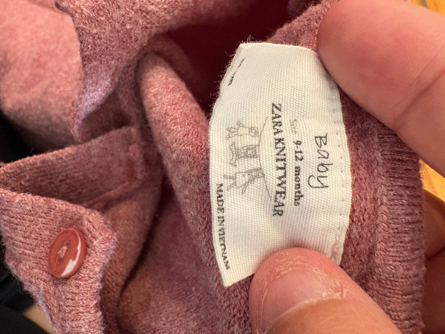 Poncho 9-12 mois Zara knitwear (cmb)