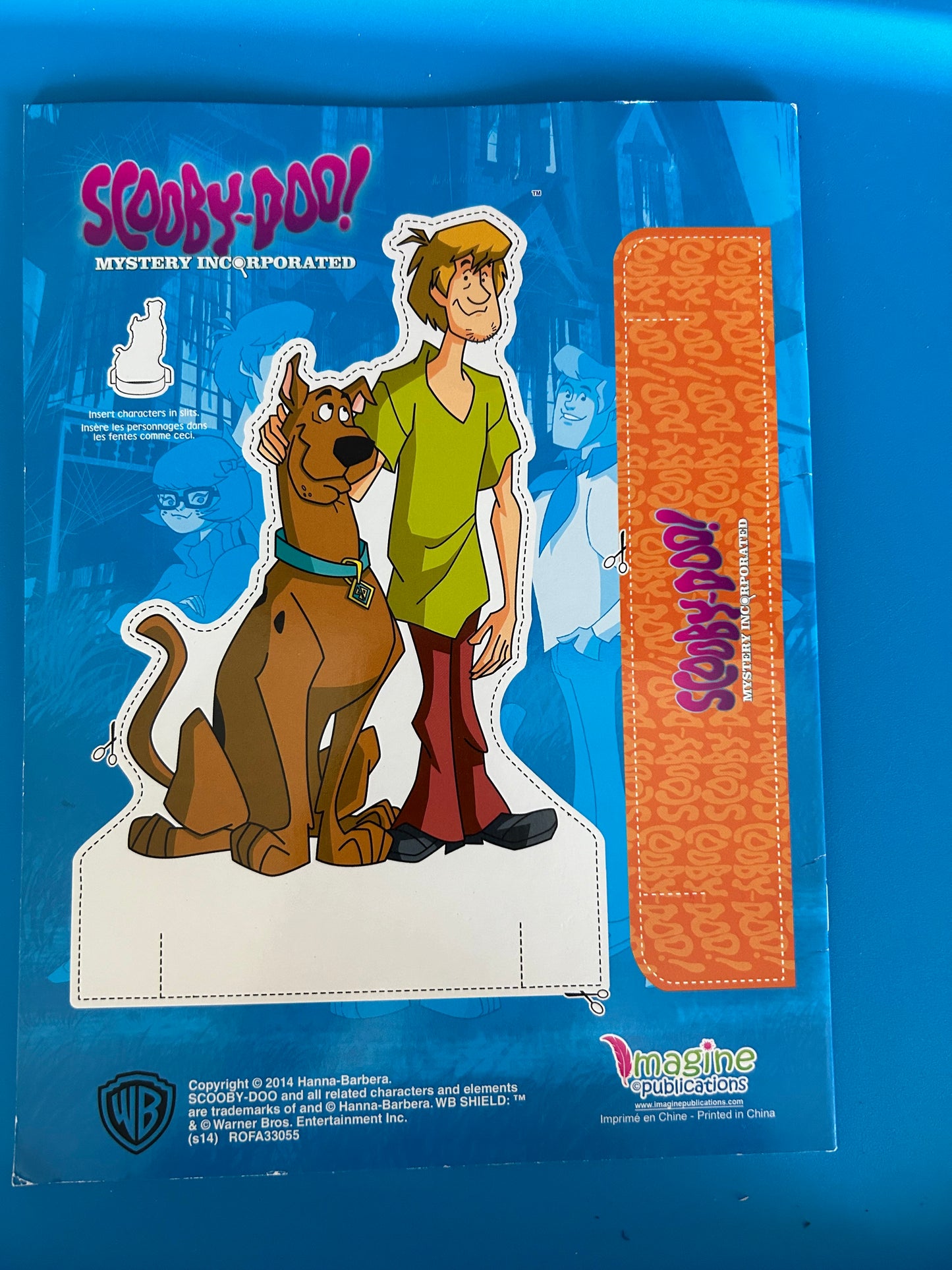 Livre dessin scooby-doo neuf *