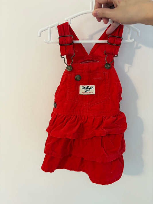 Salopette robe ohskosh 12 mois(comh)