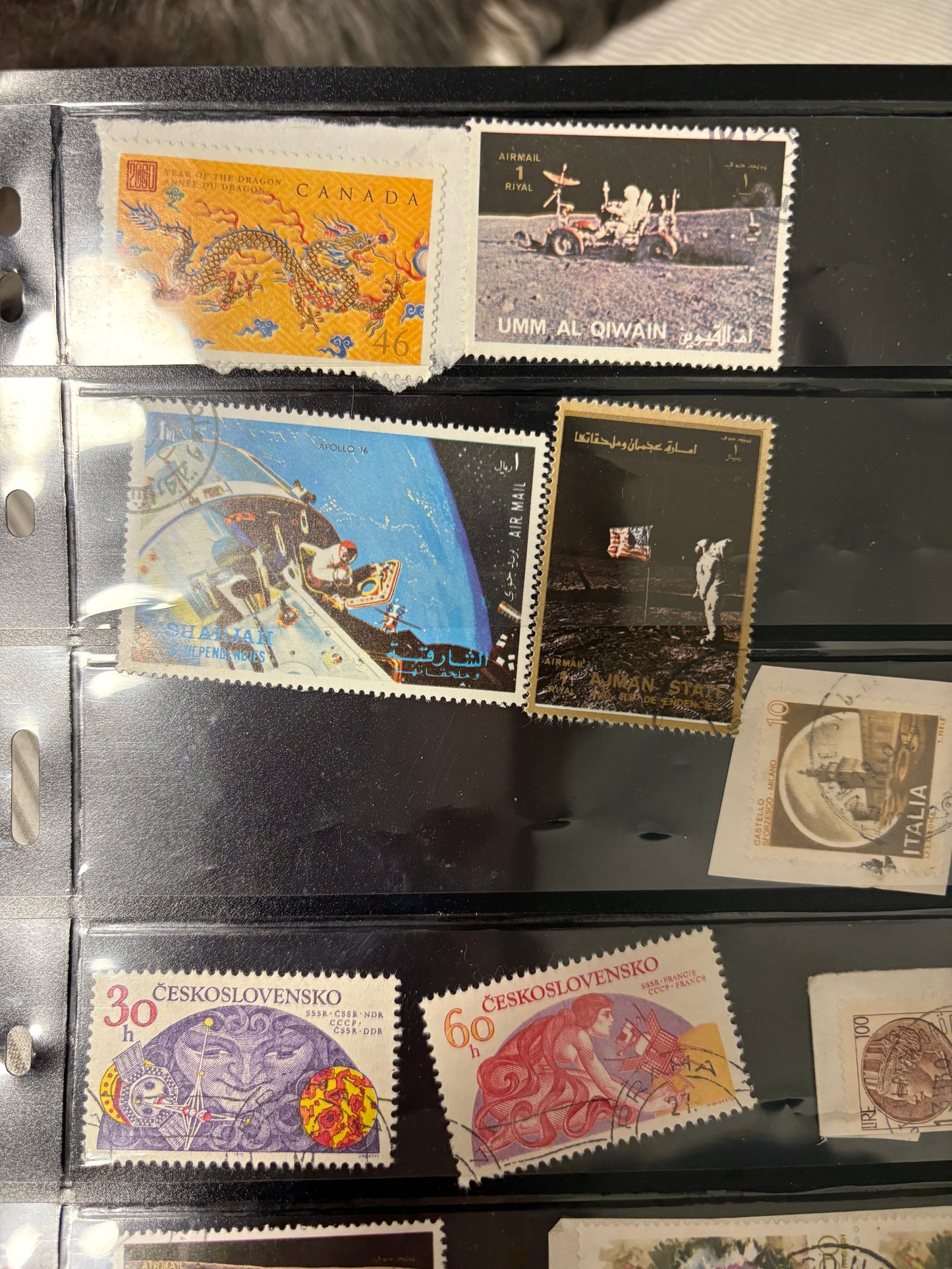 Collection de timbre valeur de 1000$ et plus